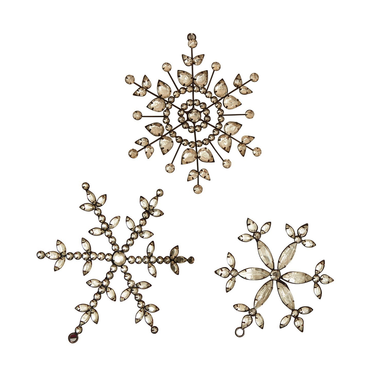 Lot de 3 décorations de Noël Holy Stars