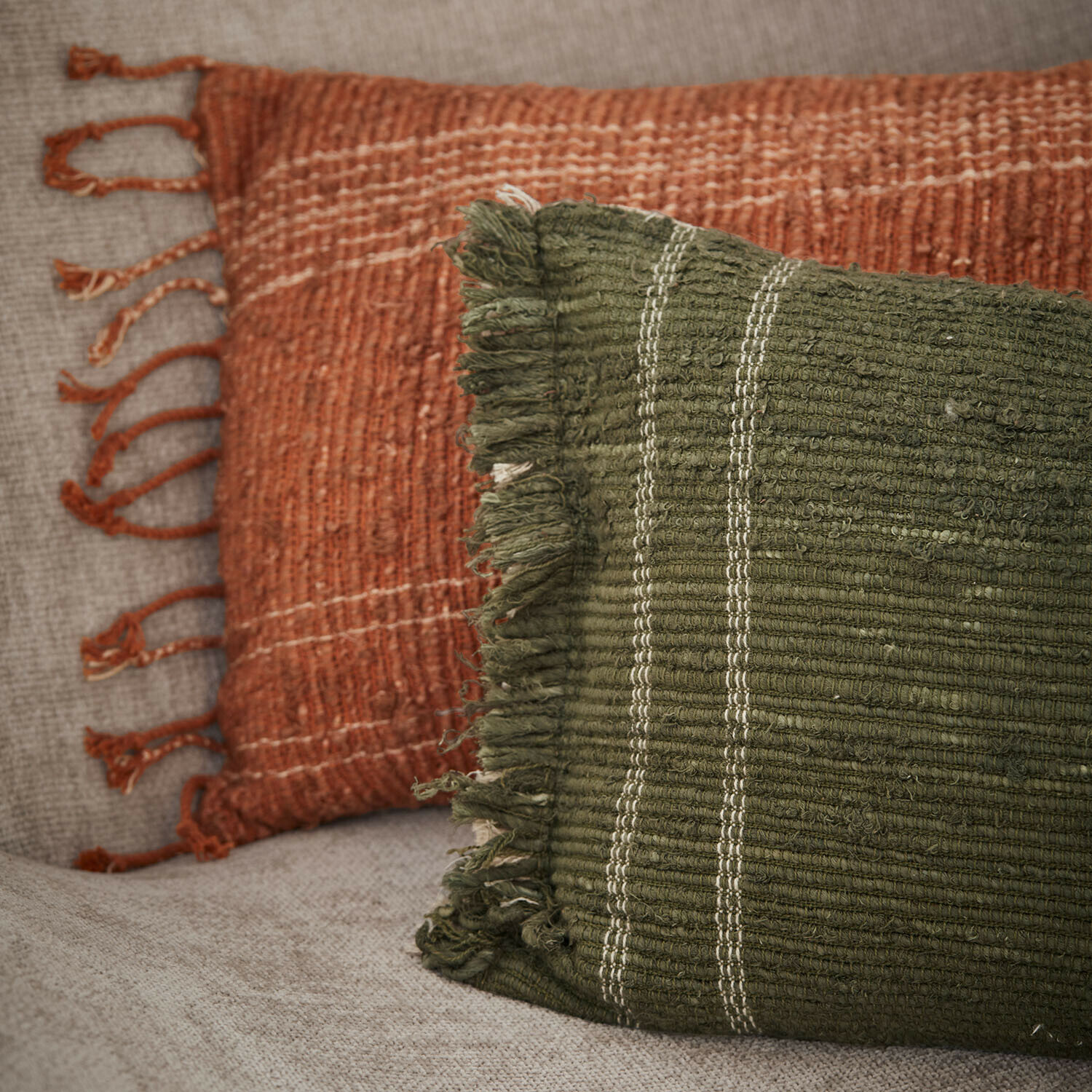 Lot de 2 housses de coussins Winlow