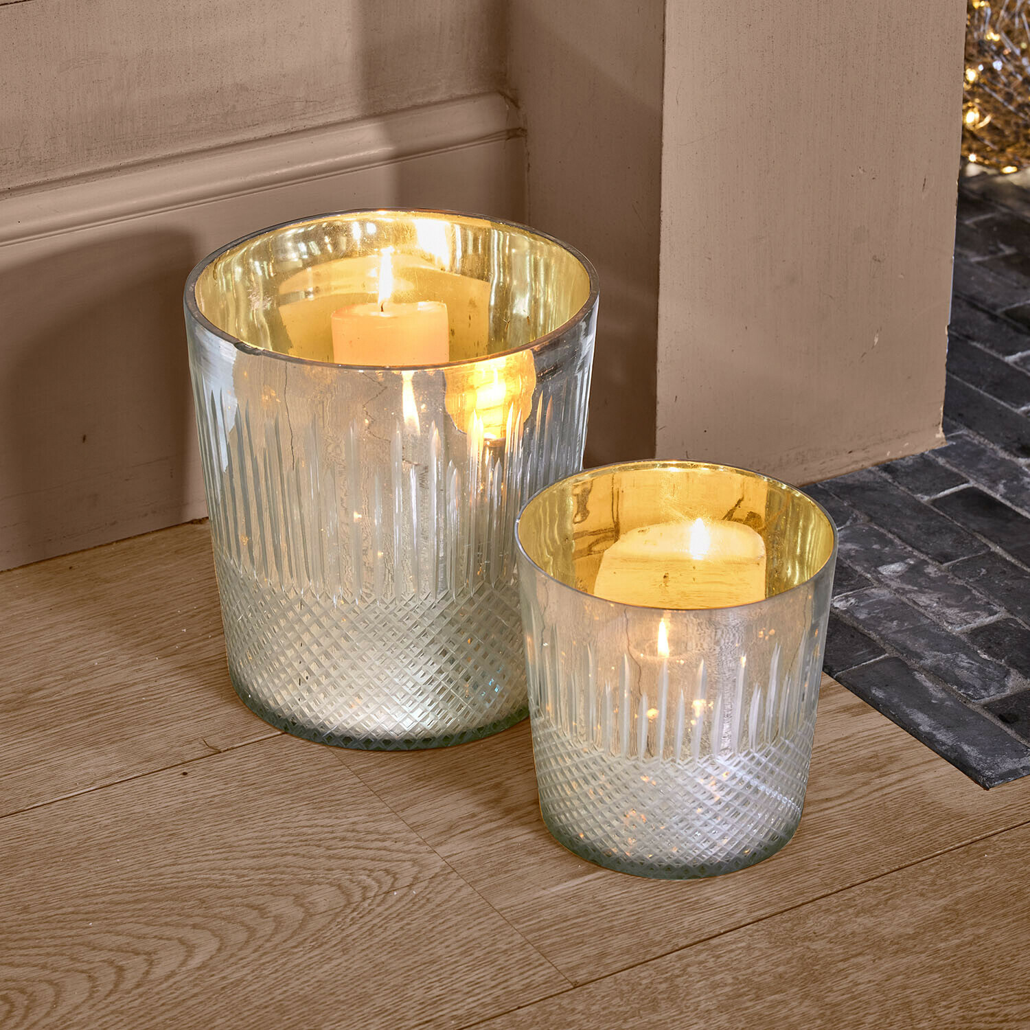Lot de 2 photophores Mercini Lot de 2 photophores Mercini