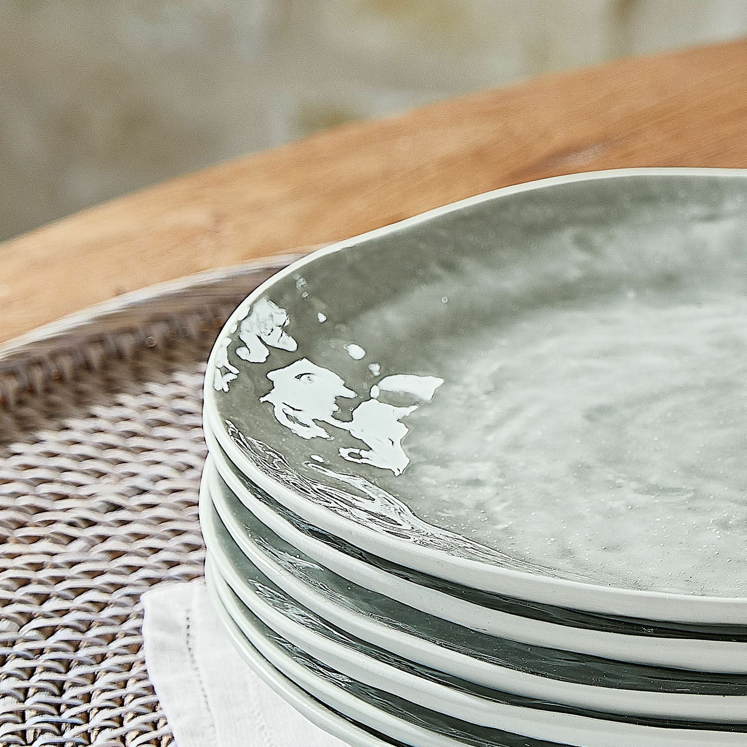 Lot de 6 assiettes Braganza