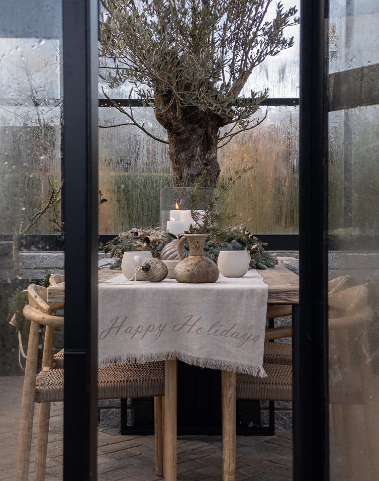 Mon jardin d’hiver pour les fêtes