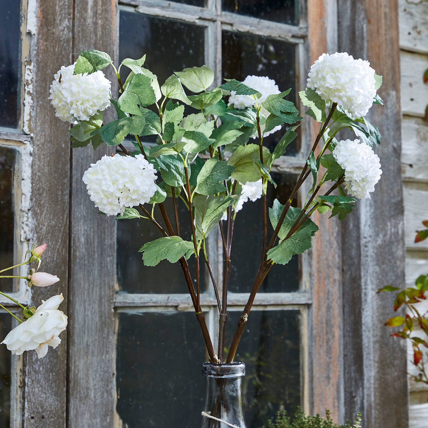 Lot de 3 fleurs décoratives Minqa