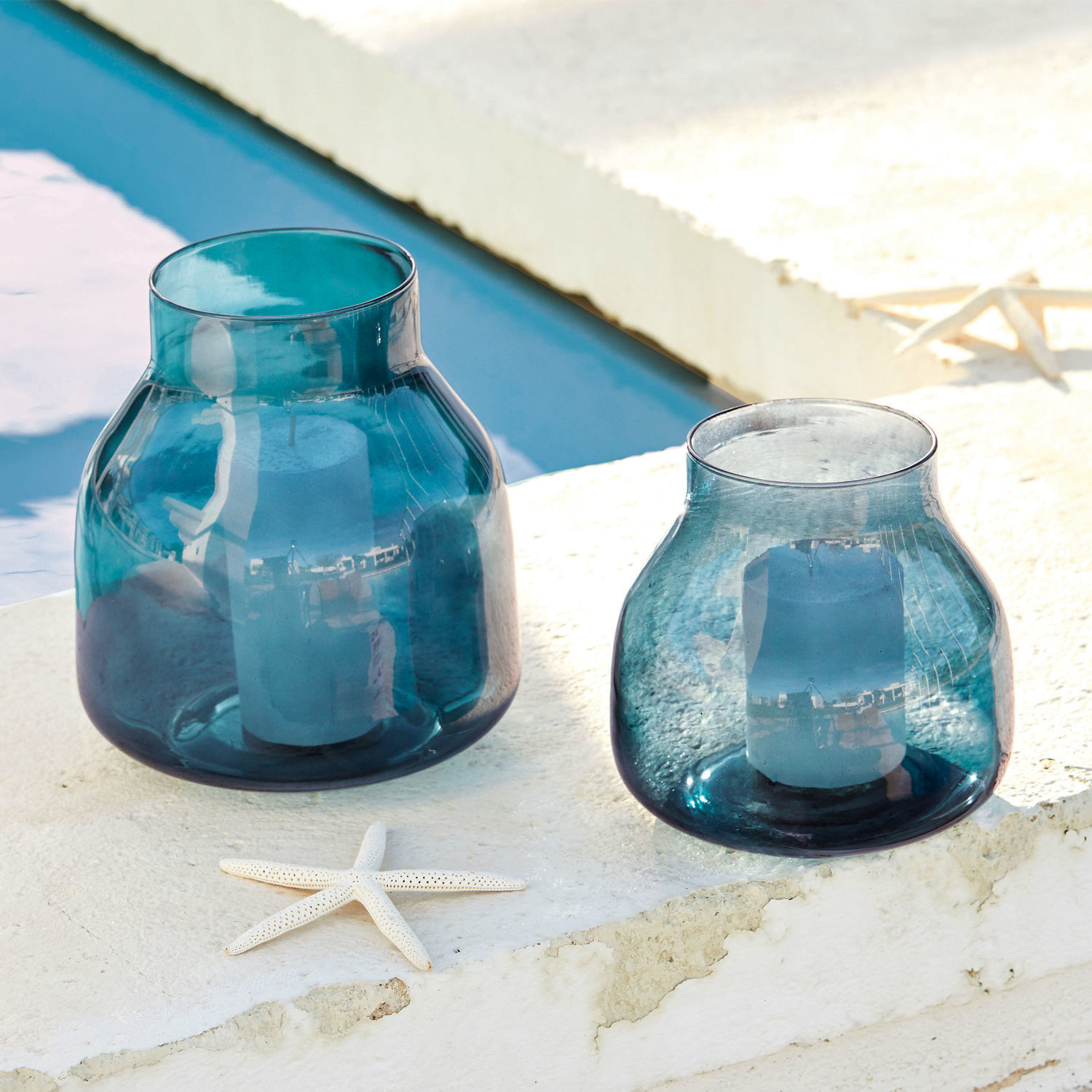 Lot de 2 vases Allegra