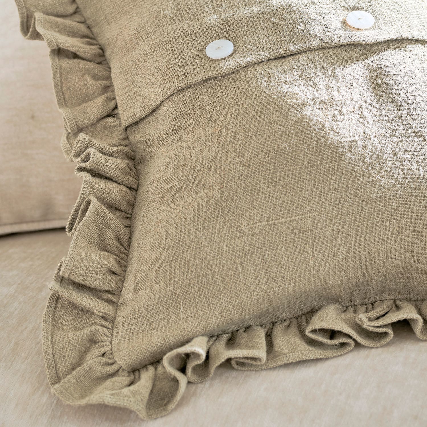 Lot de 2 housses de coussins Aiquile