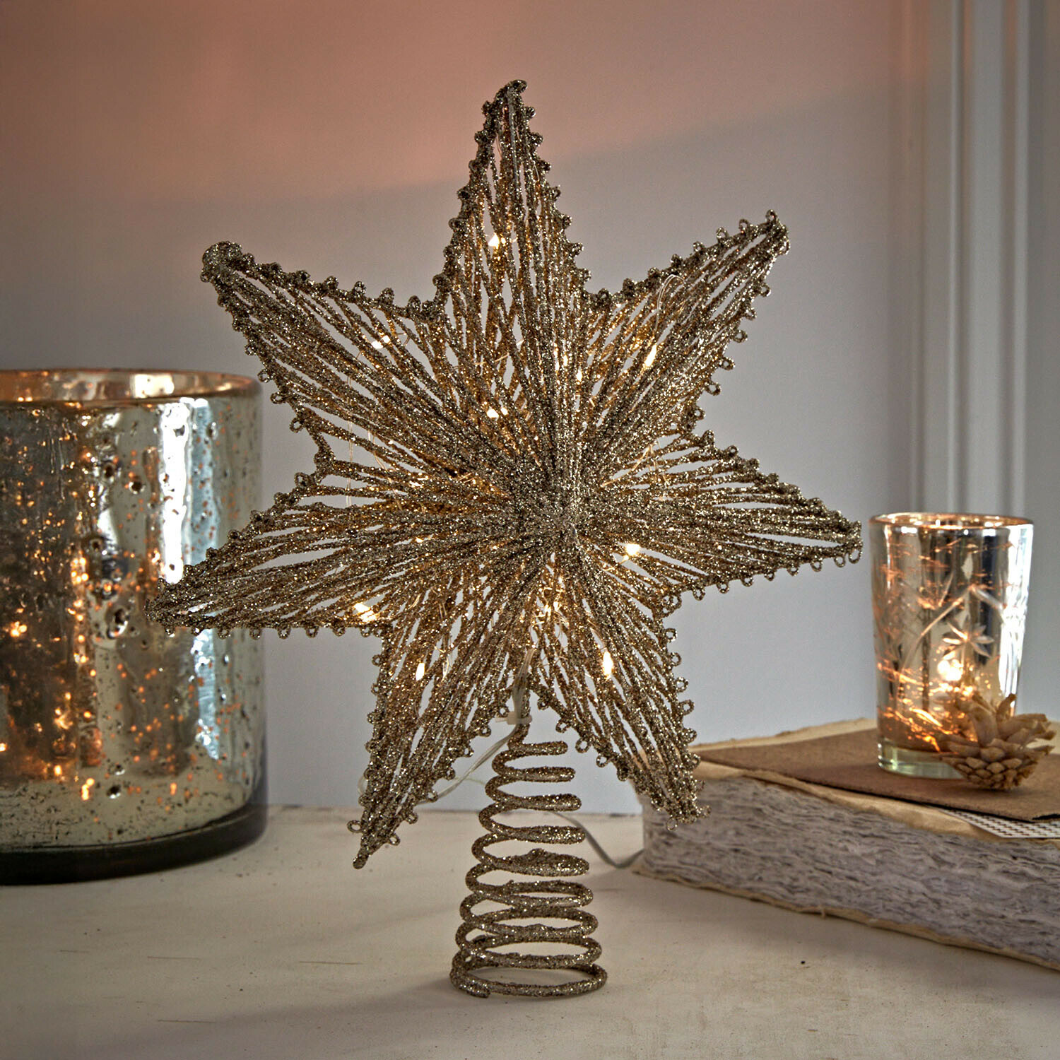Décoration de sapin LED Amarosas