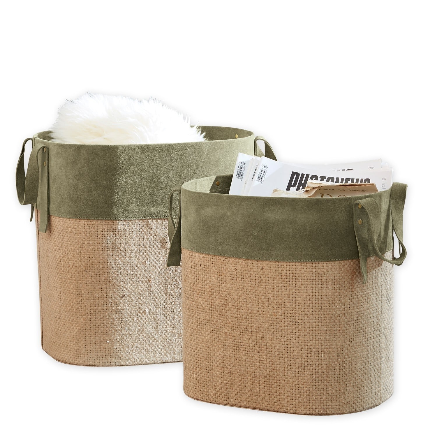 Lot de 2 paniers Adrian