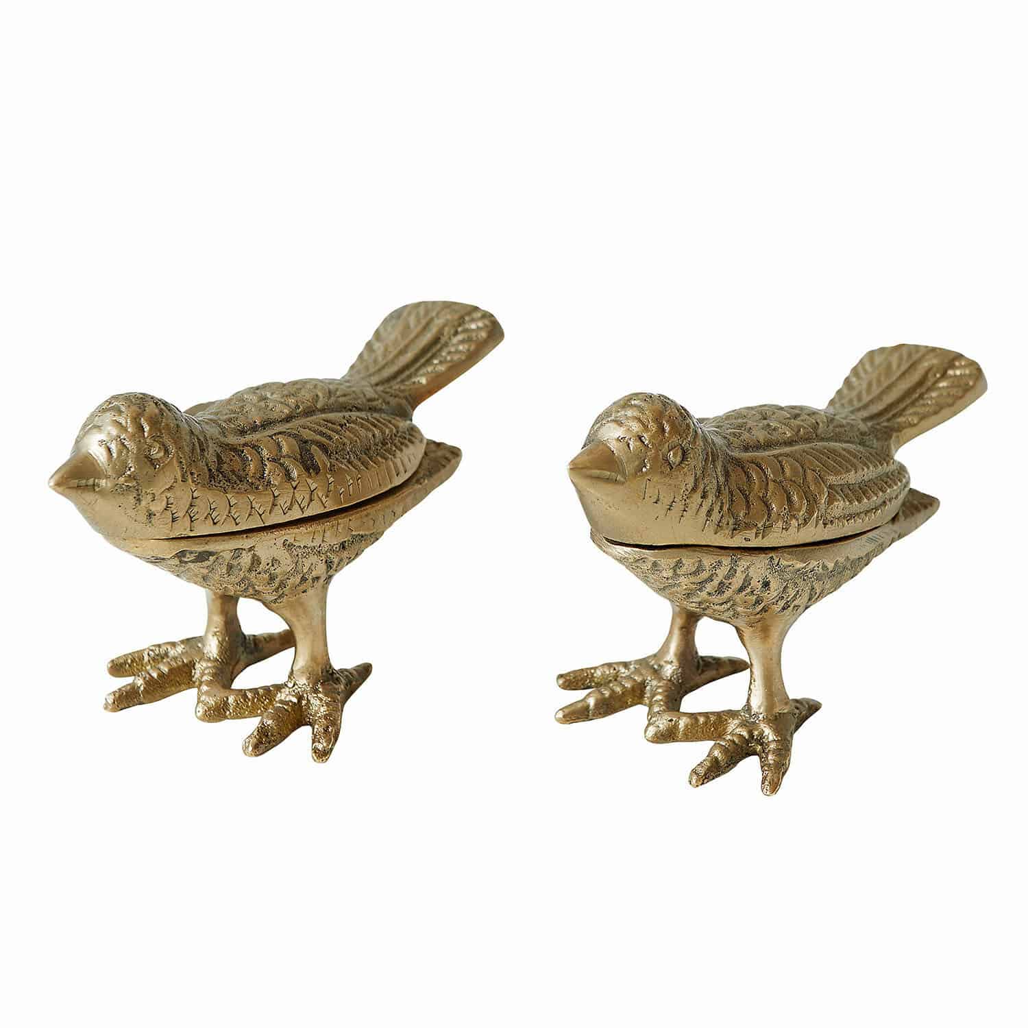 Lot de 2 oiseaux décoratifs Fairydell
