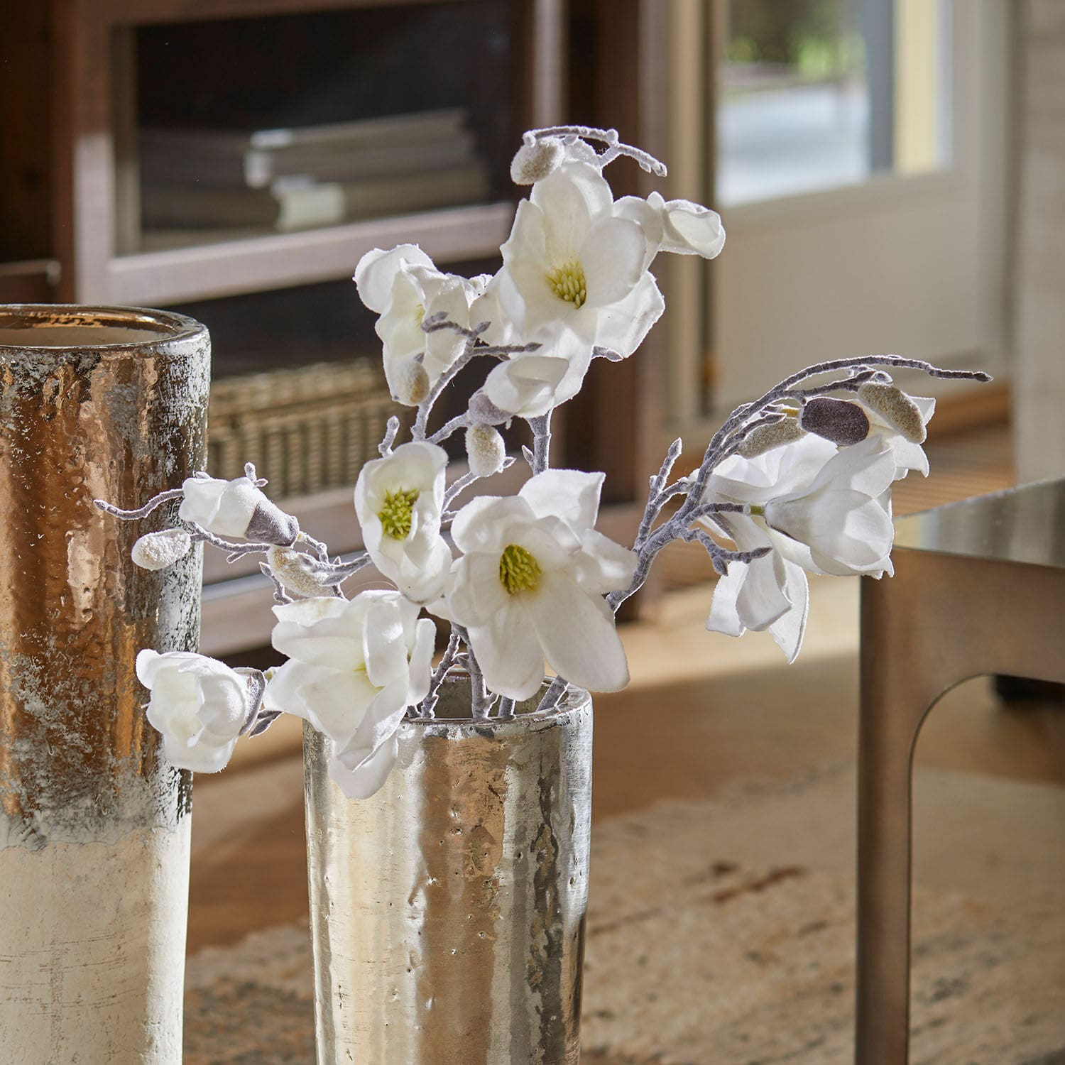 Lot de 4 fleurs décoratives Santavella