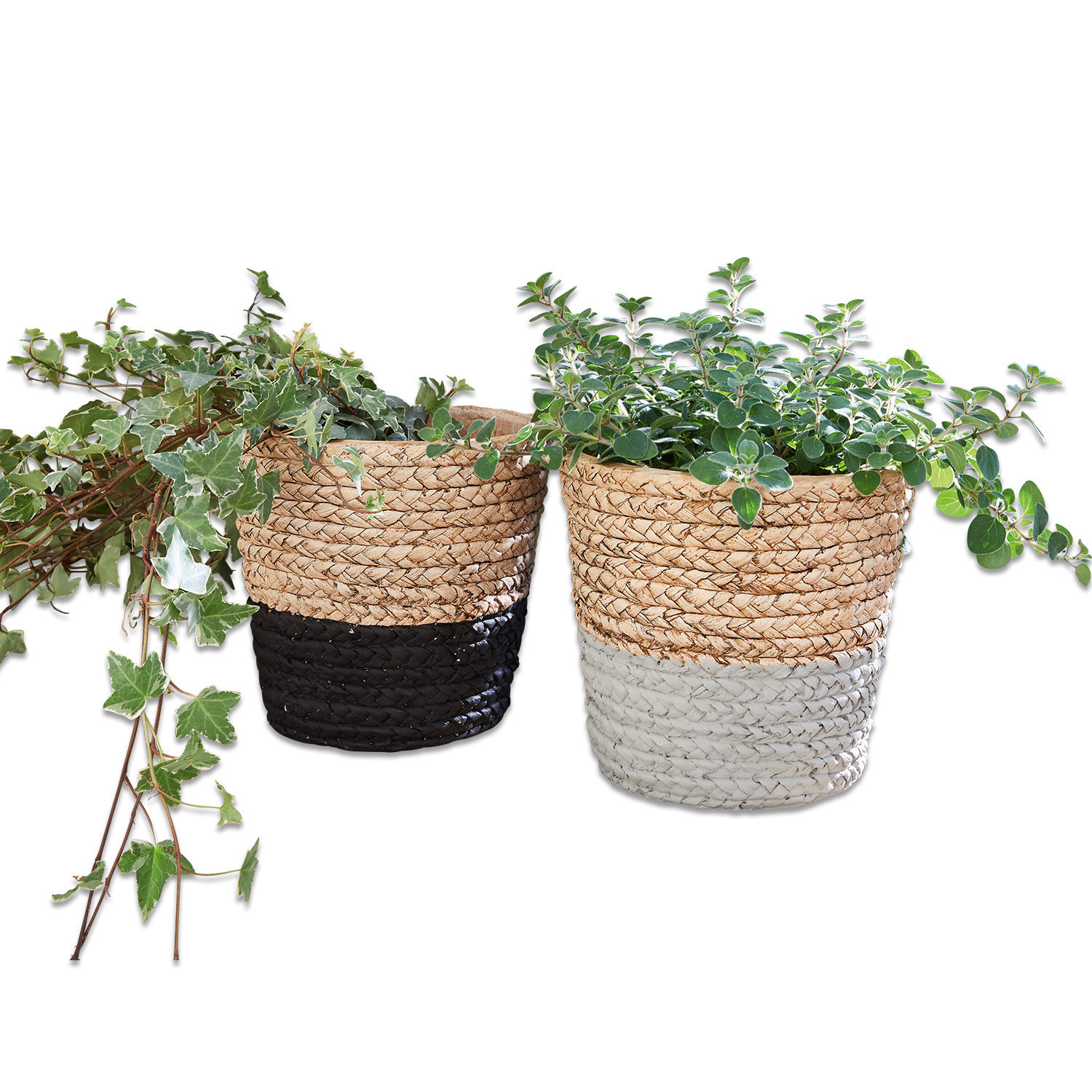Lot de 2 cache-pots Karine