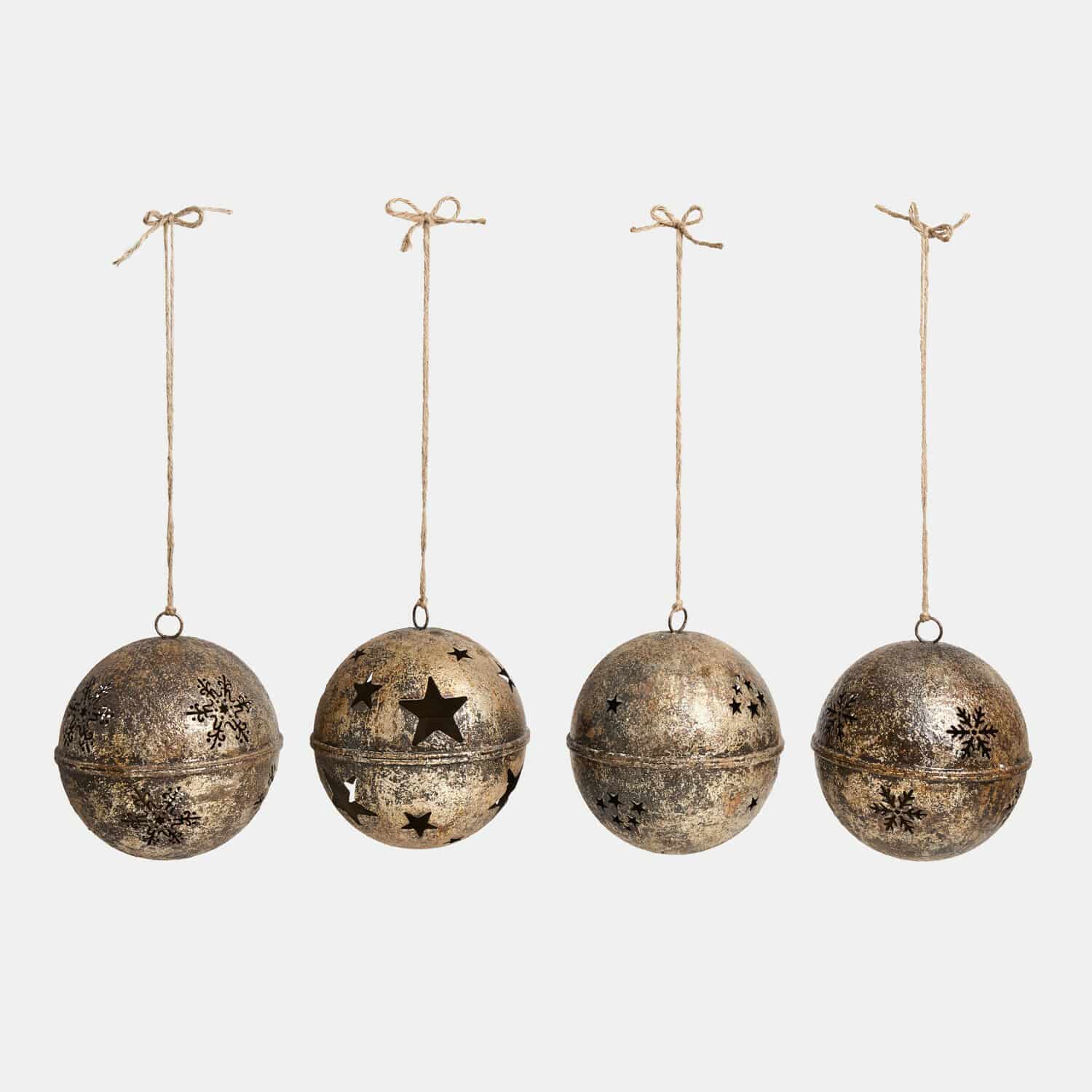 Lot de 6 boules décoratives Elyzara