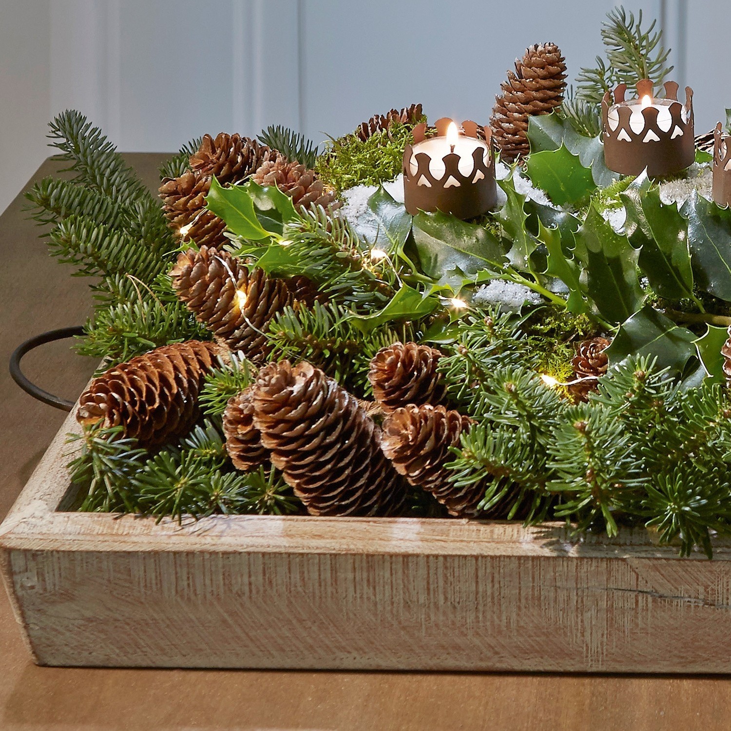 Lot de 2 guirlandes de sapin Marsac