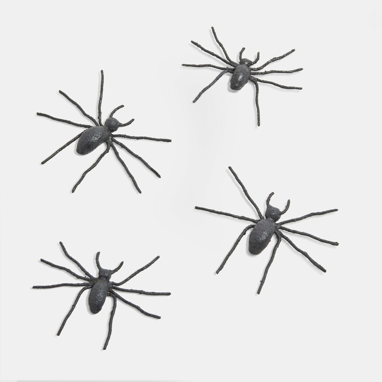Lot de 4 araignées décoratives Gwynetha