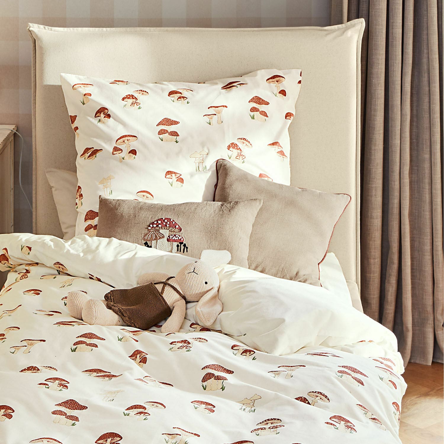 Lot de 2 housses de coussin Norilie