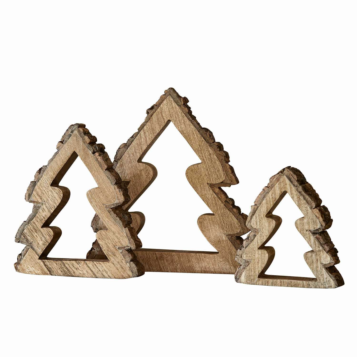 Lot de 3 sapins décoratifs Raymond