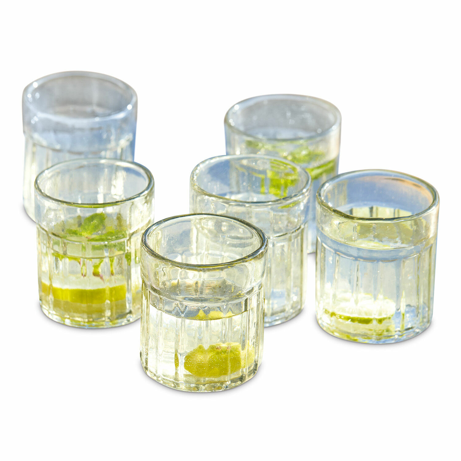 Lot de 6 verres Roseville