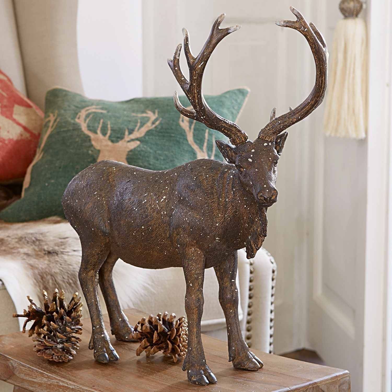 Décoration cerf Calcot
