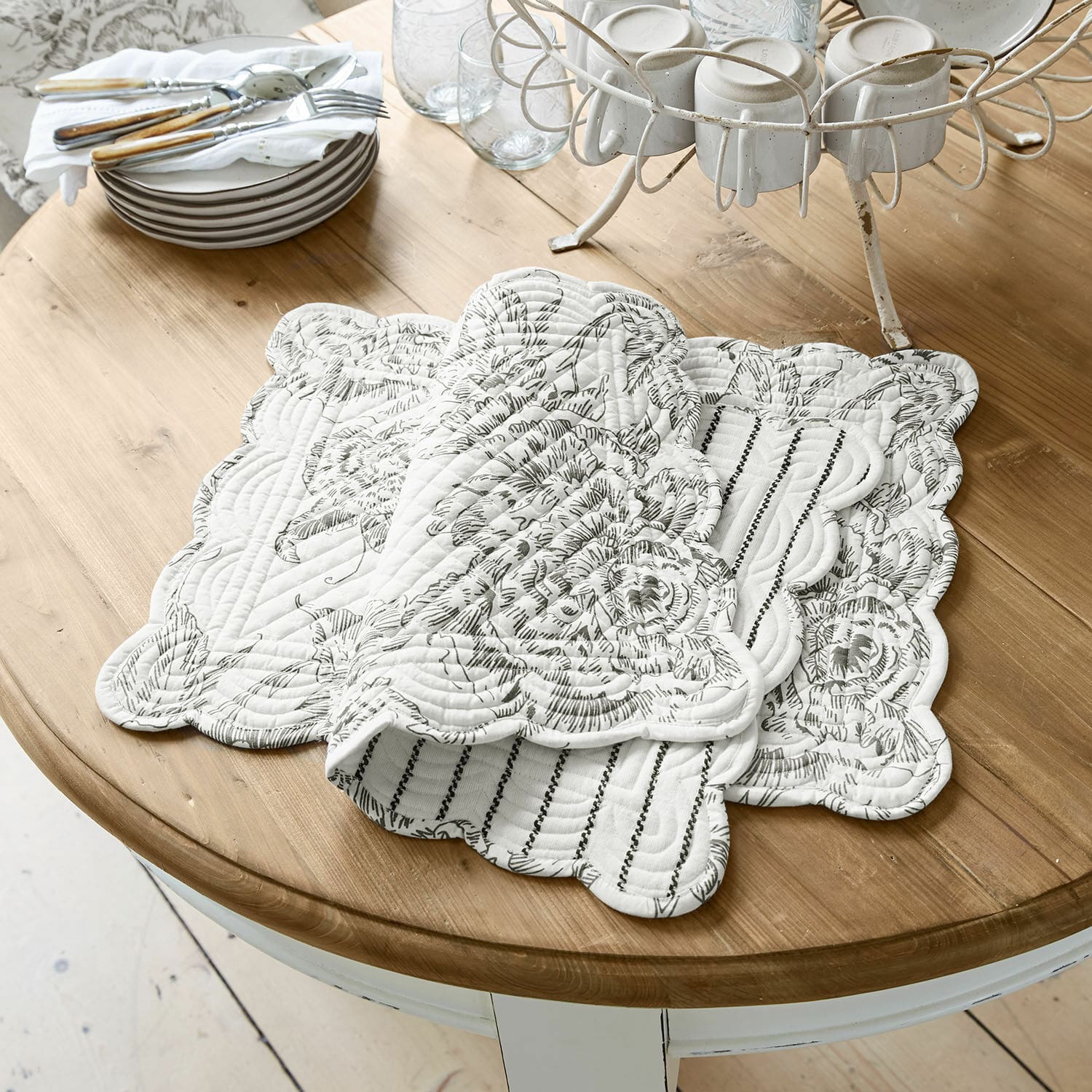 Lot de 2 sets de table Calarion