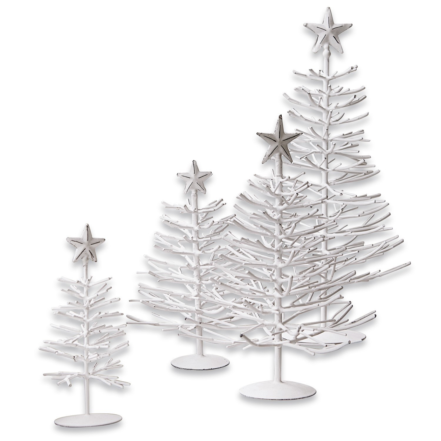 Lot de 4 décoration Arbre Frome