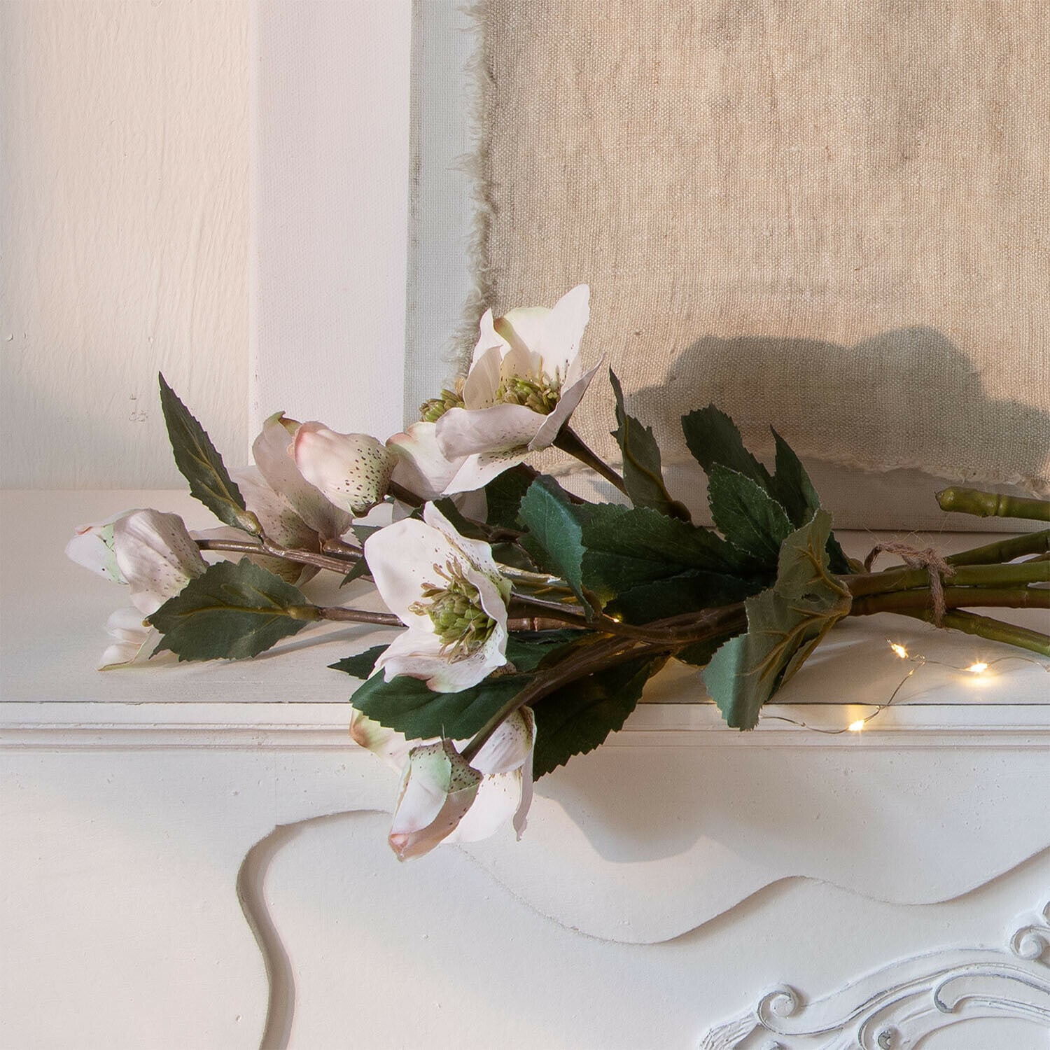 Lot de 6 fleurs décoratives Jasira