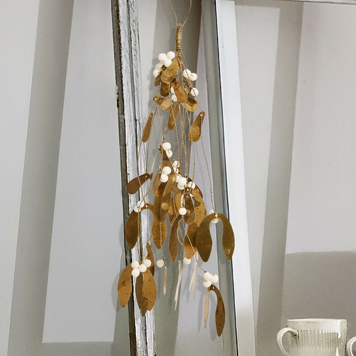 Branche de gui décorative Aurenis Branche de gui décorative Aurenis