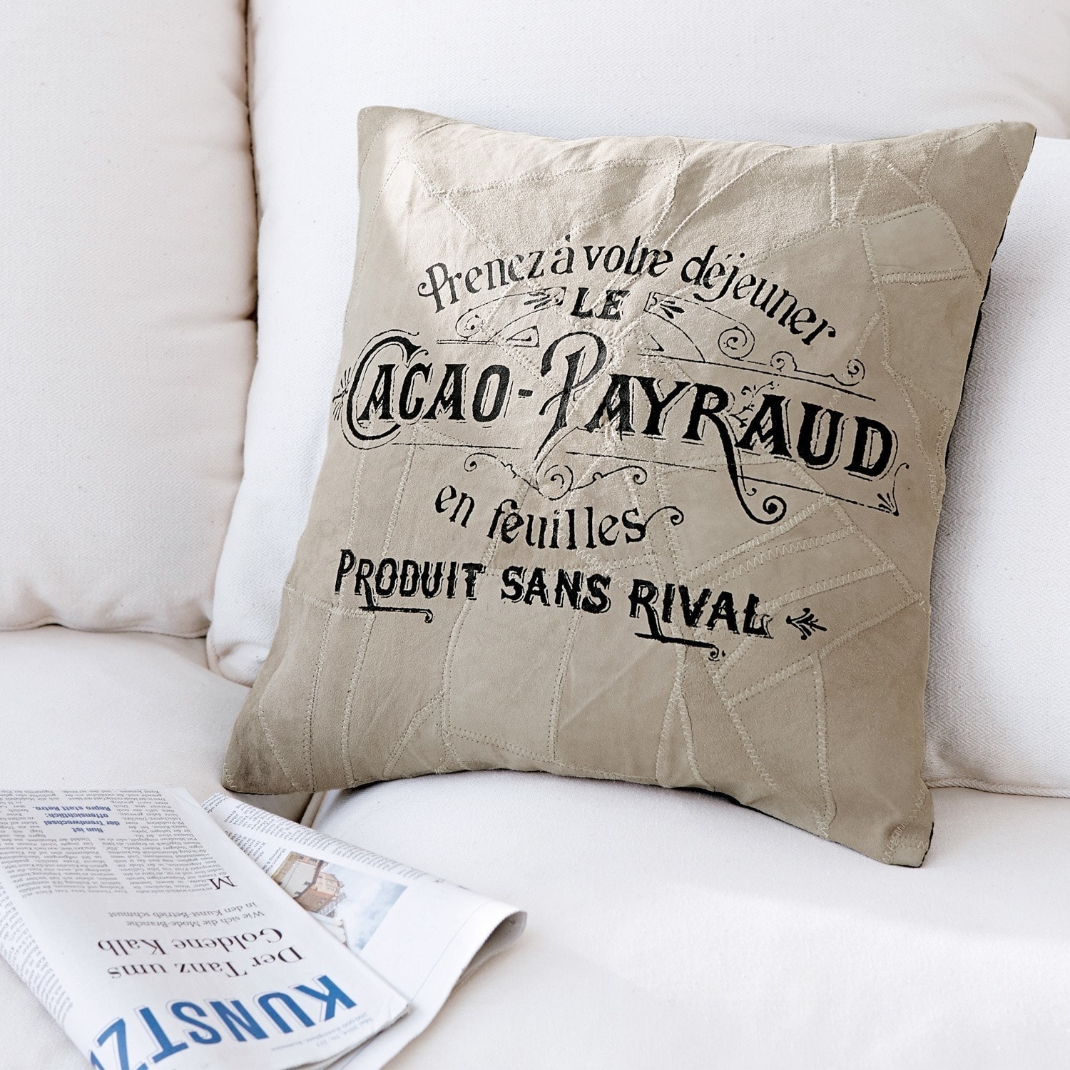 Housse de coussin Fleure