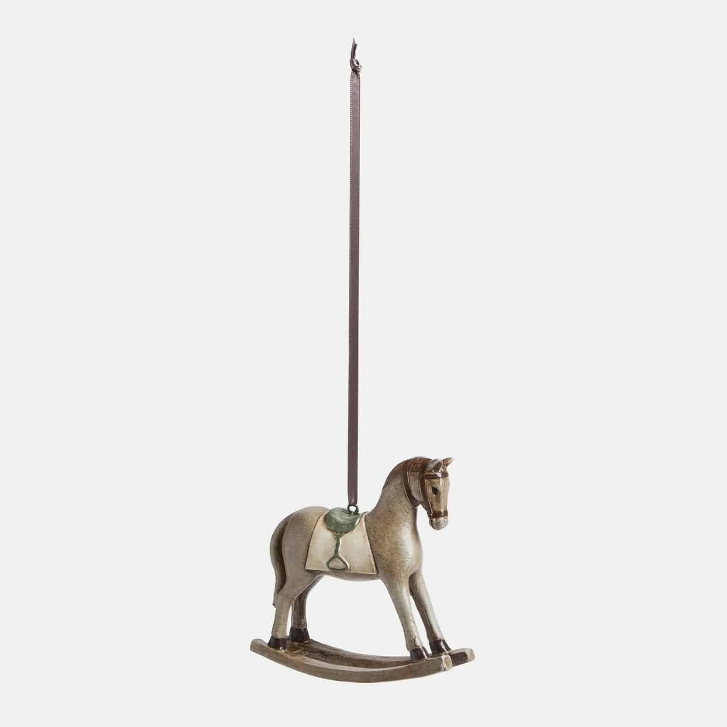 Lot de 4 chevaux décoratifs Cory