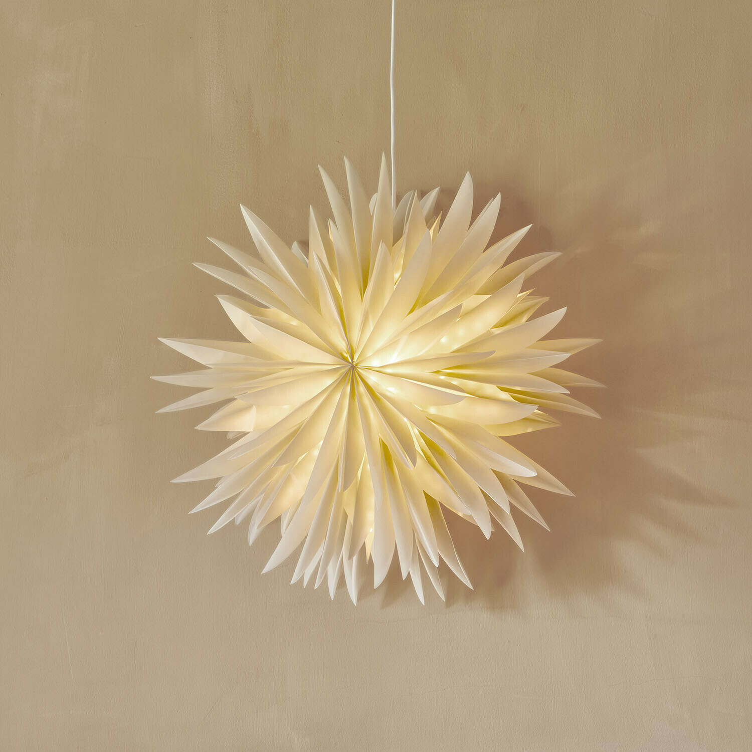 Étoile lumineuse en papier Serelunea