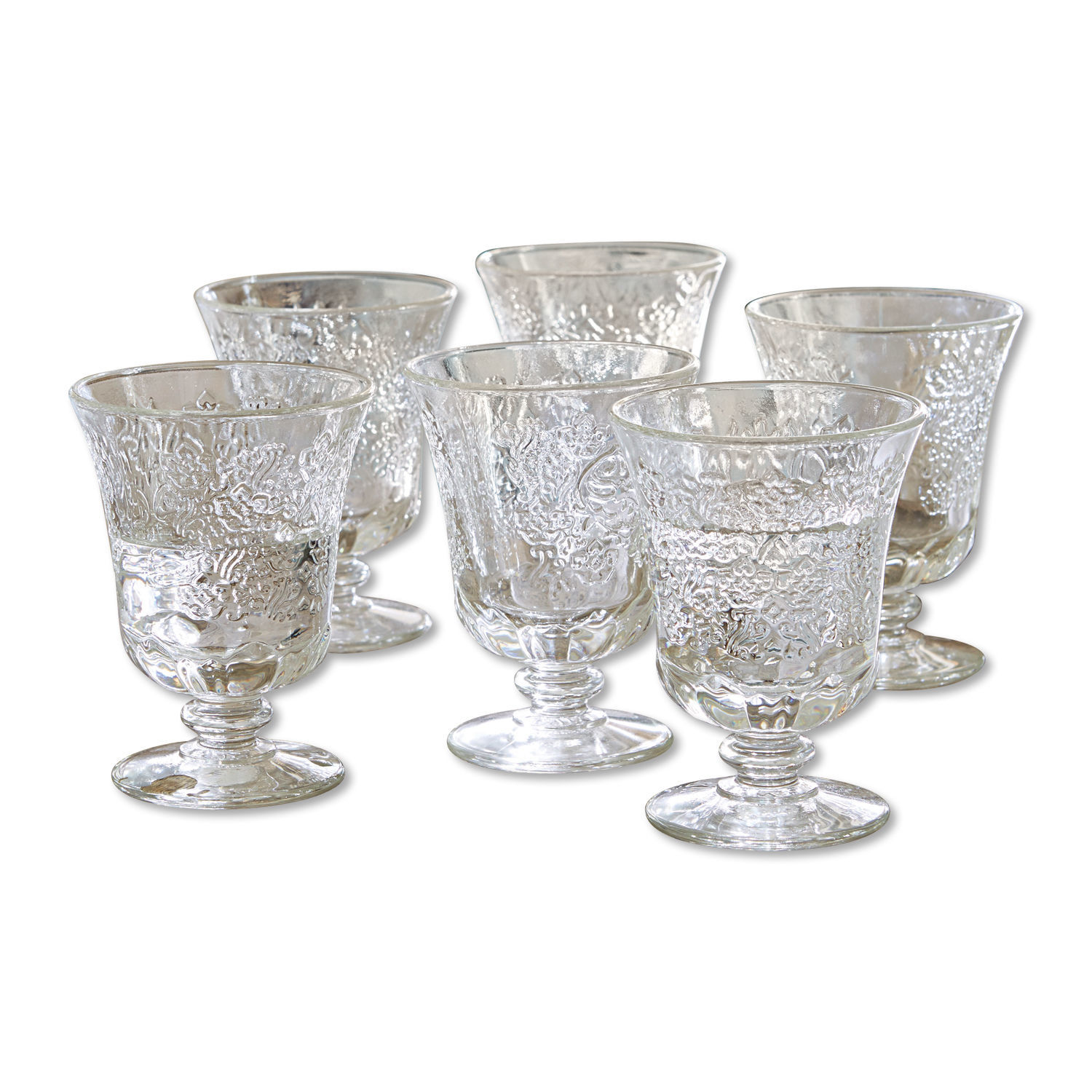 Lot de 6 verres à eau Abèle