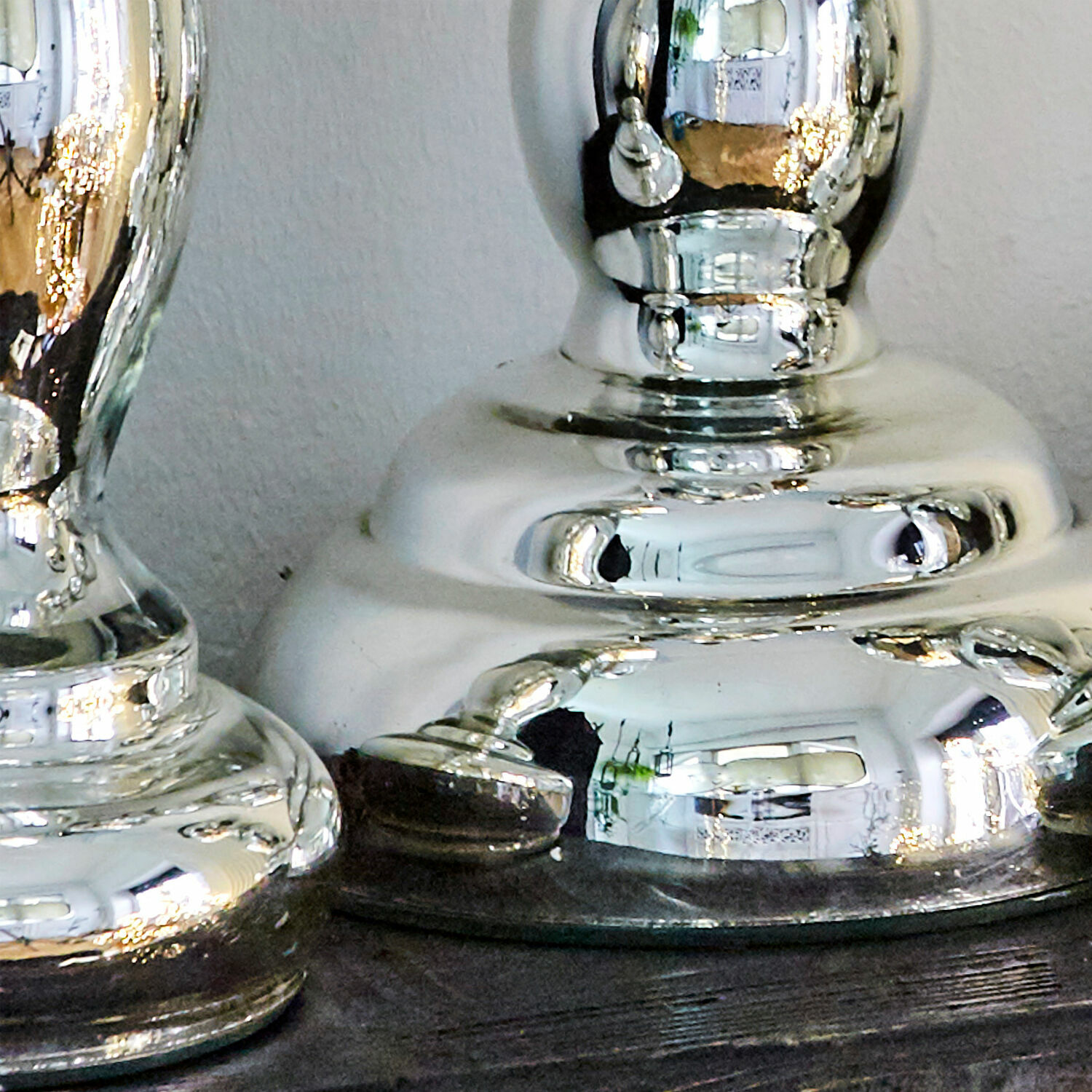 Lot de 4 bougeoirs Aajun