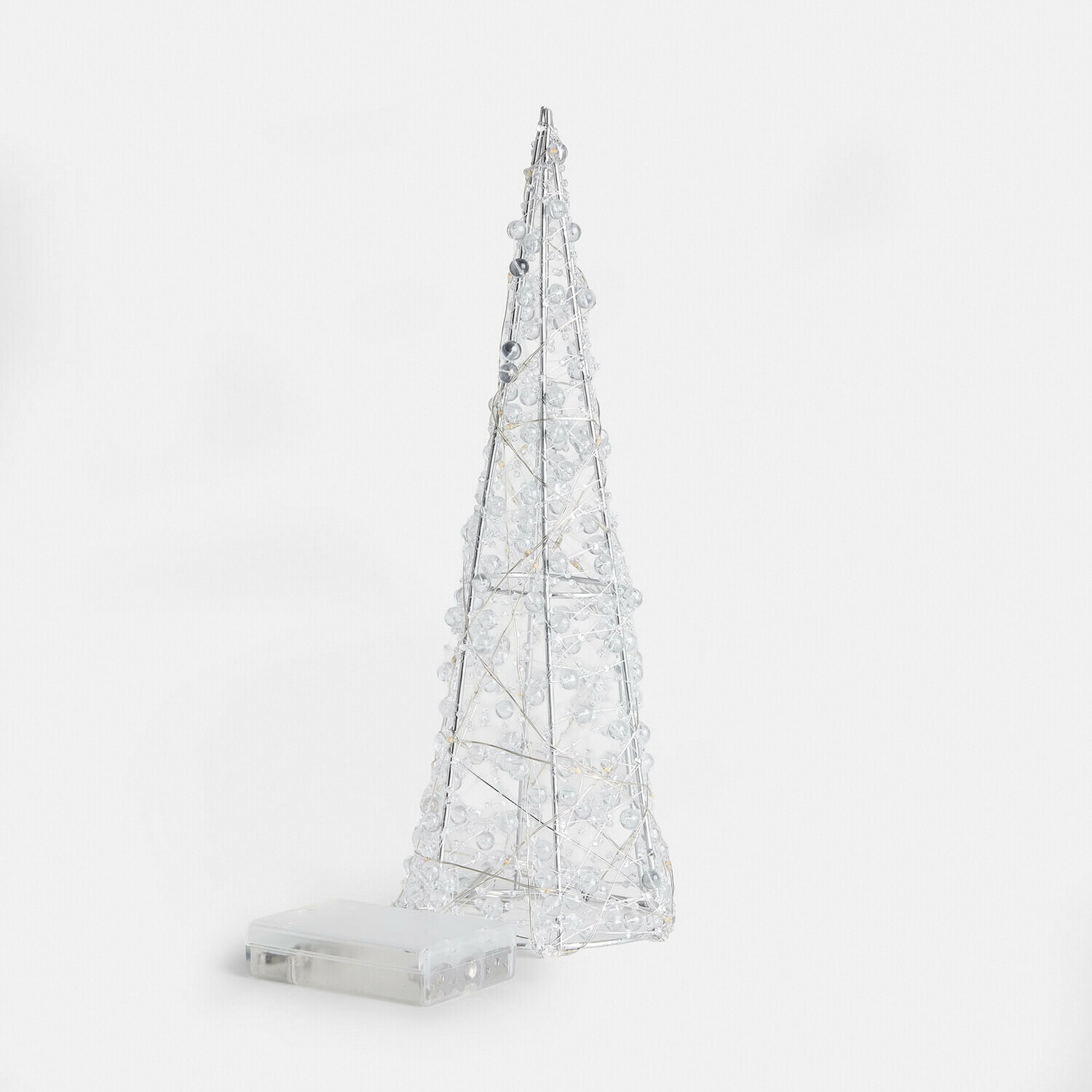 Lot de 6 sapins à LED Féelisse