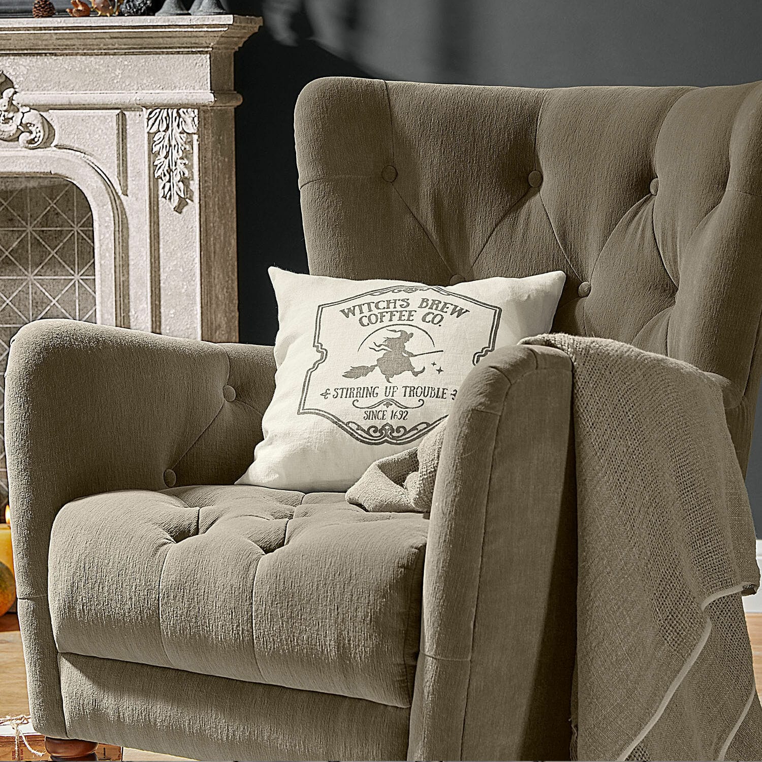 Housse de coussin Morivelle