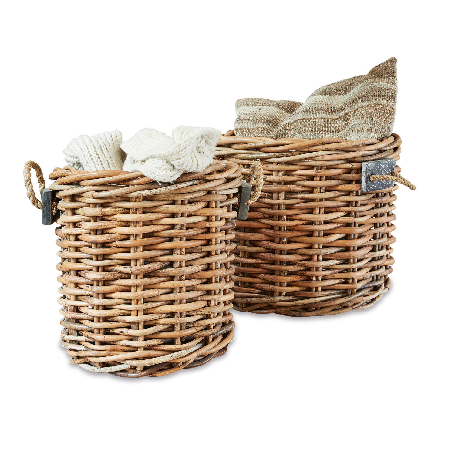 Lot de 2 paniers Marché