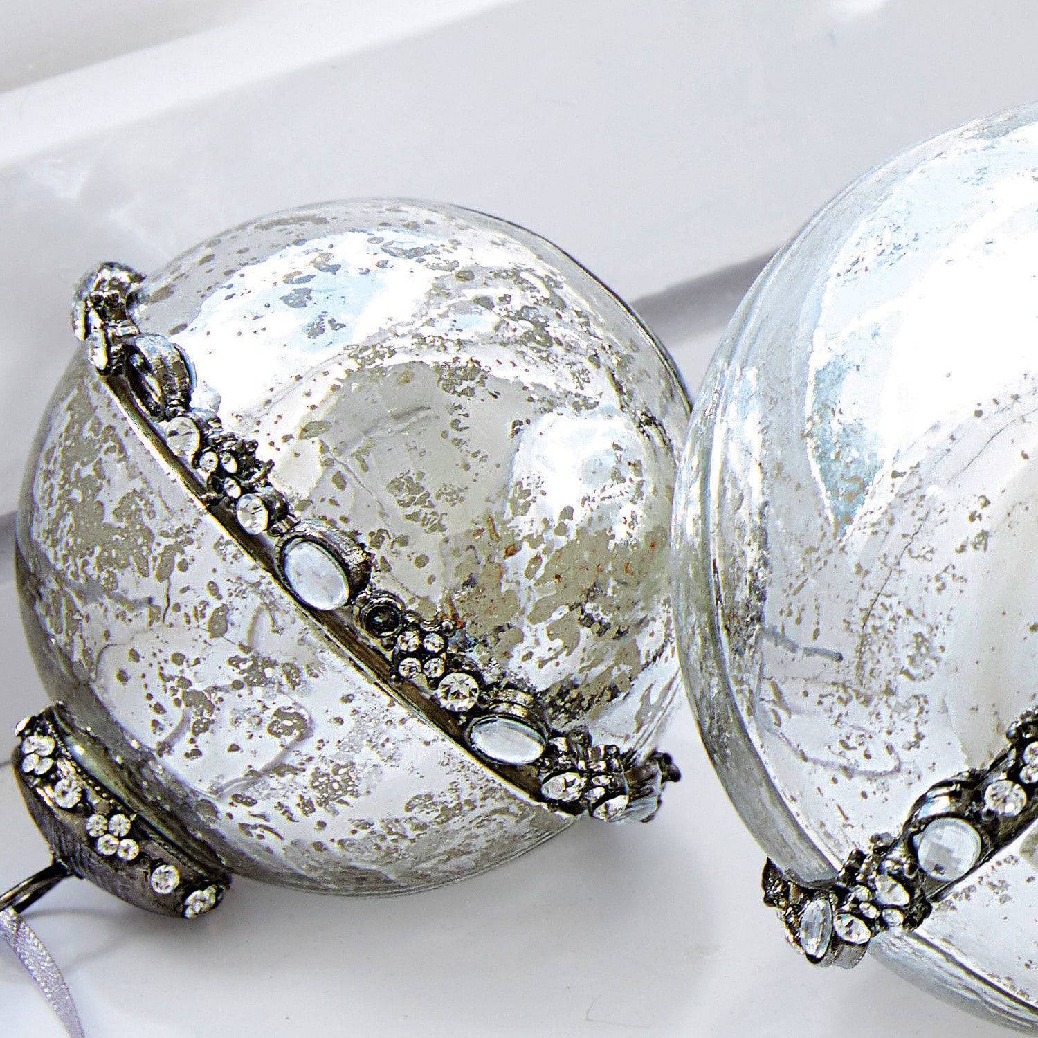 Lot de 6 décorations de Noël Cloé