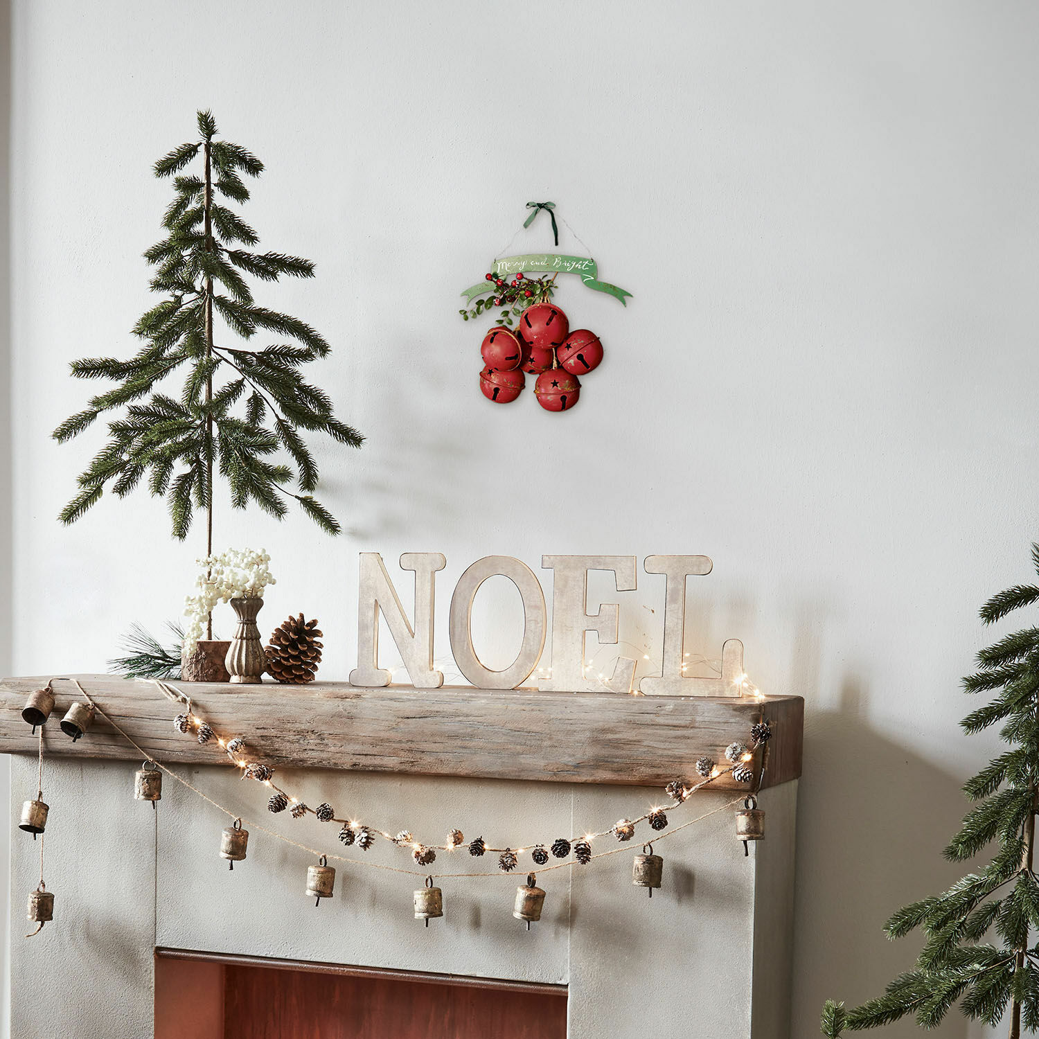 Lot de 2 décorations de Noël Tesson