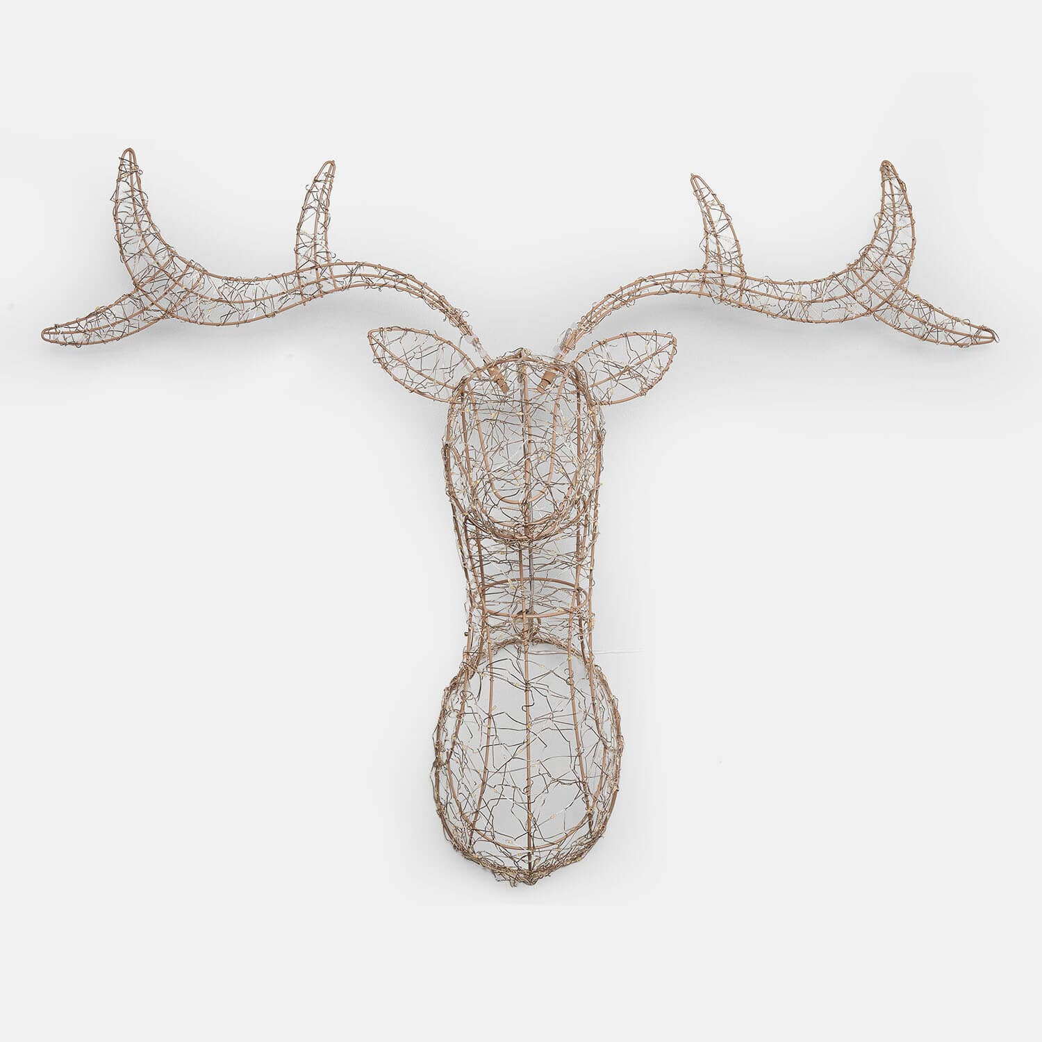 Tête de cerf à LED Skogly
