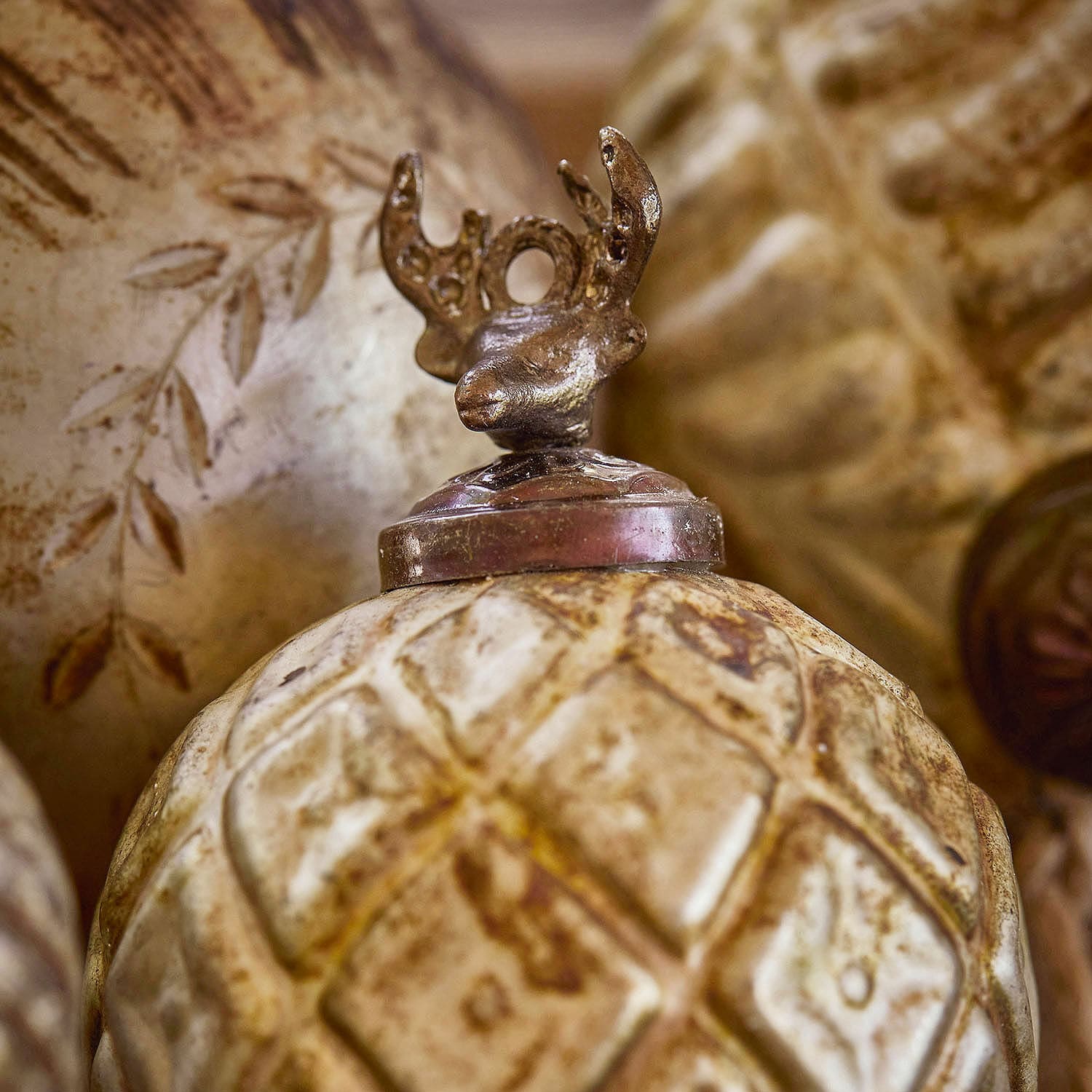 Lot de 4 décorations de Noël Donia