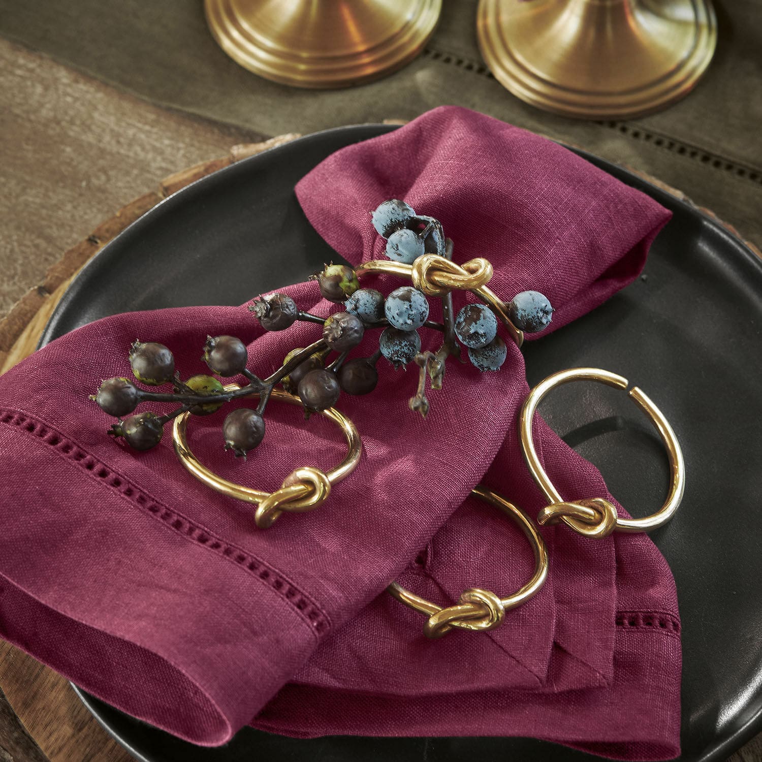 Lot de 4 serviettes Covent Garden