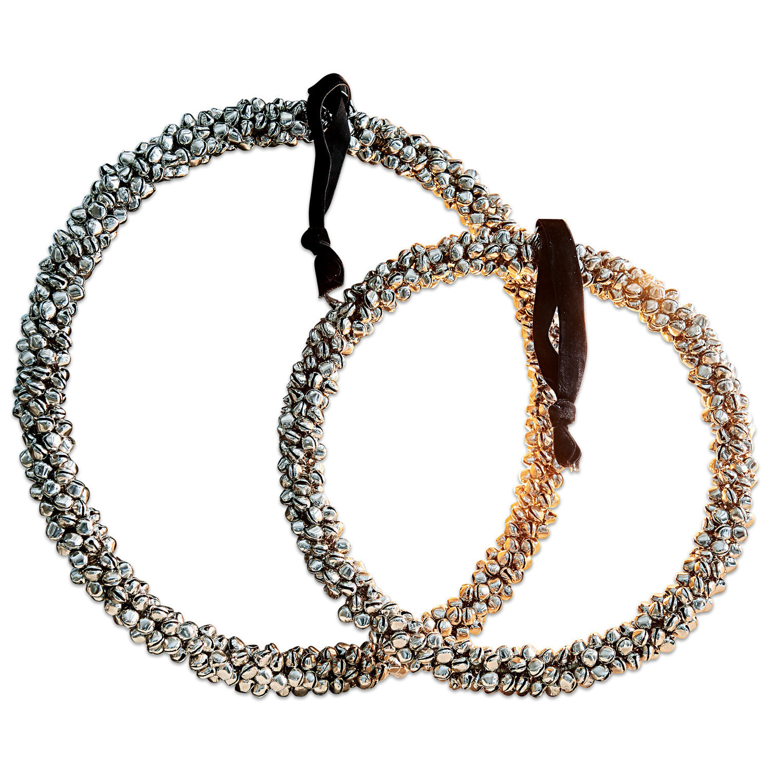 Lot de 2 couronnes Écaille