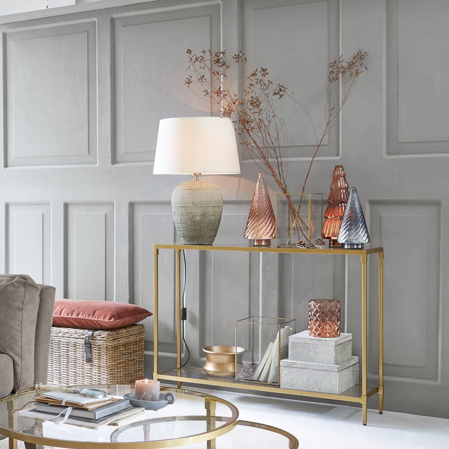 Lot de 3 arbres décoratifs Alleud