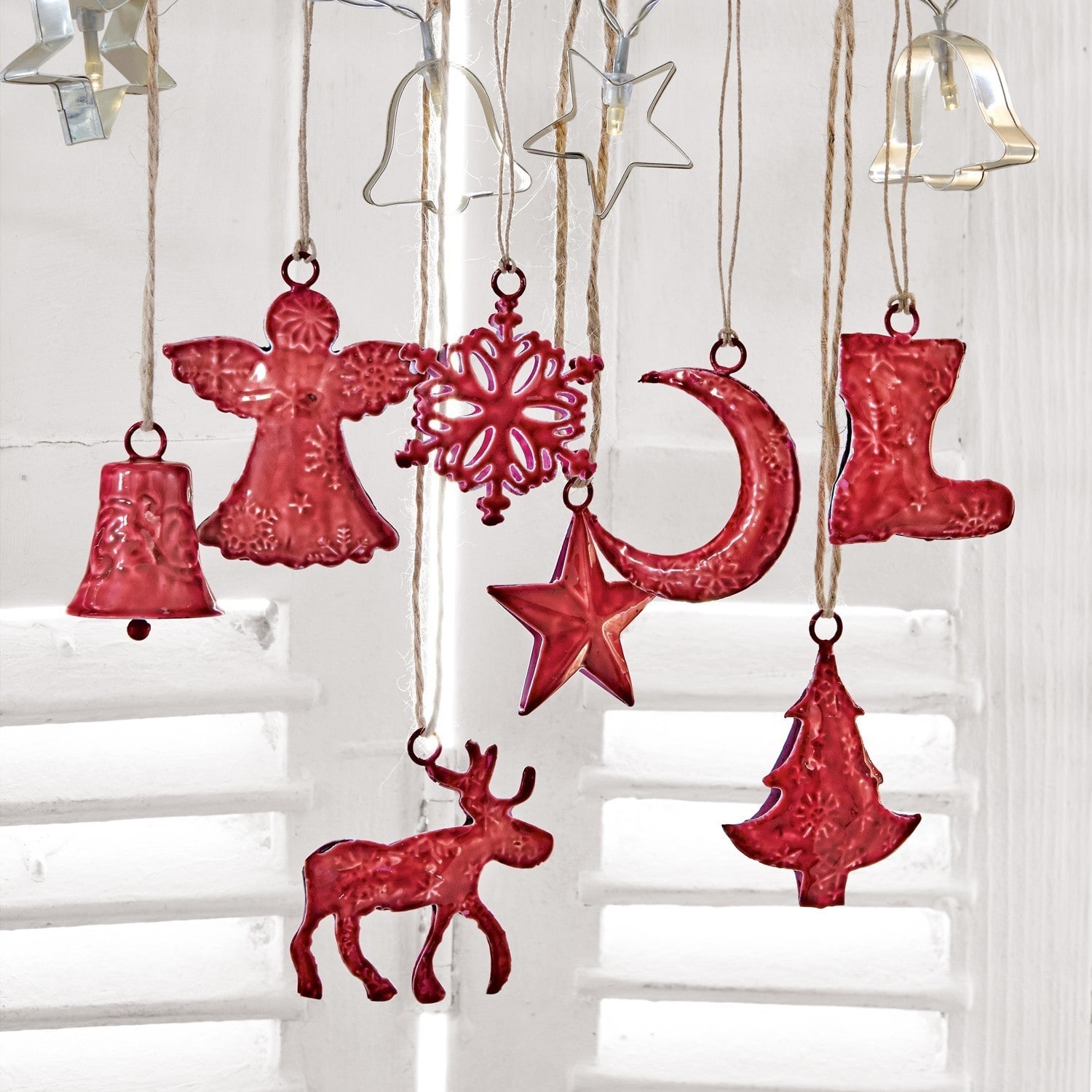 Lot de 8 décorations de Noël Rudy & Co.