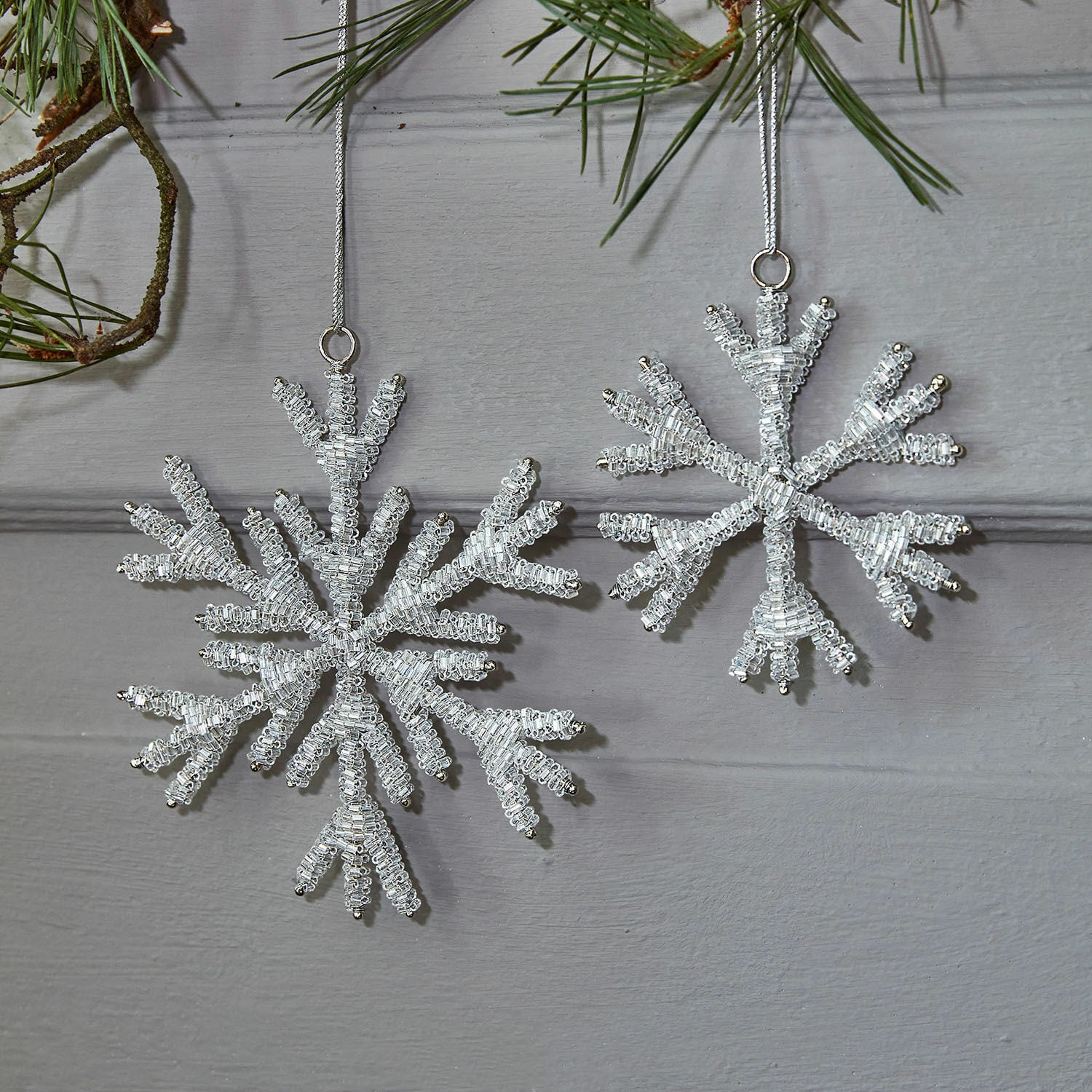 Lot de 2 décorations de Noël Tilicia