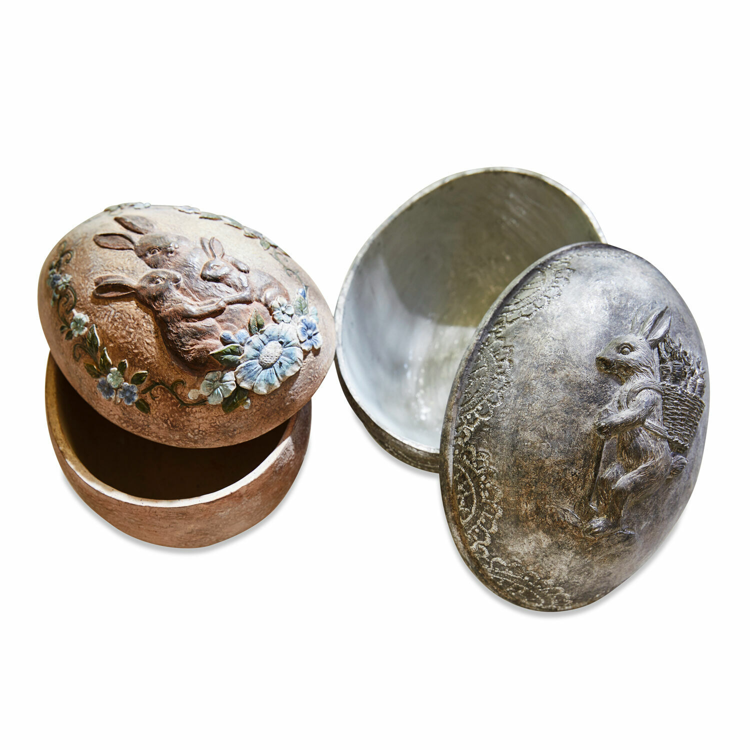 Lot de 2 œufs décoratifs Sopot