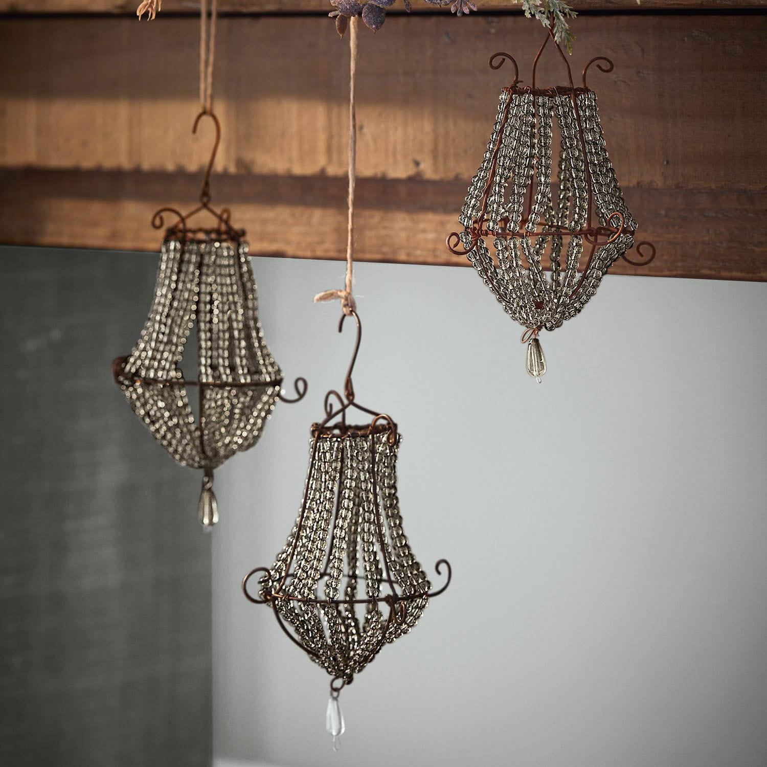 Lot de 3 décorations de Noël Gilpin