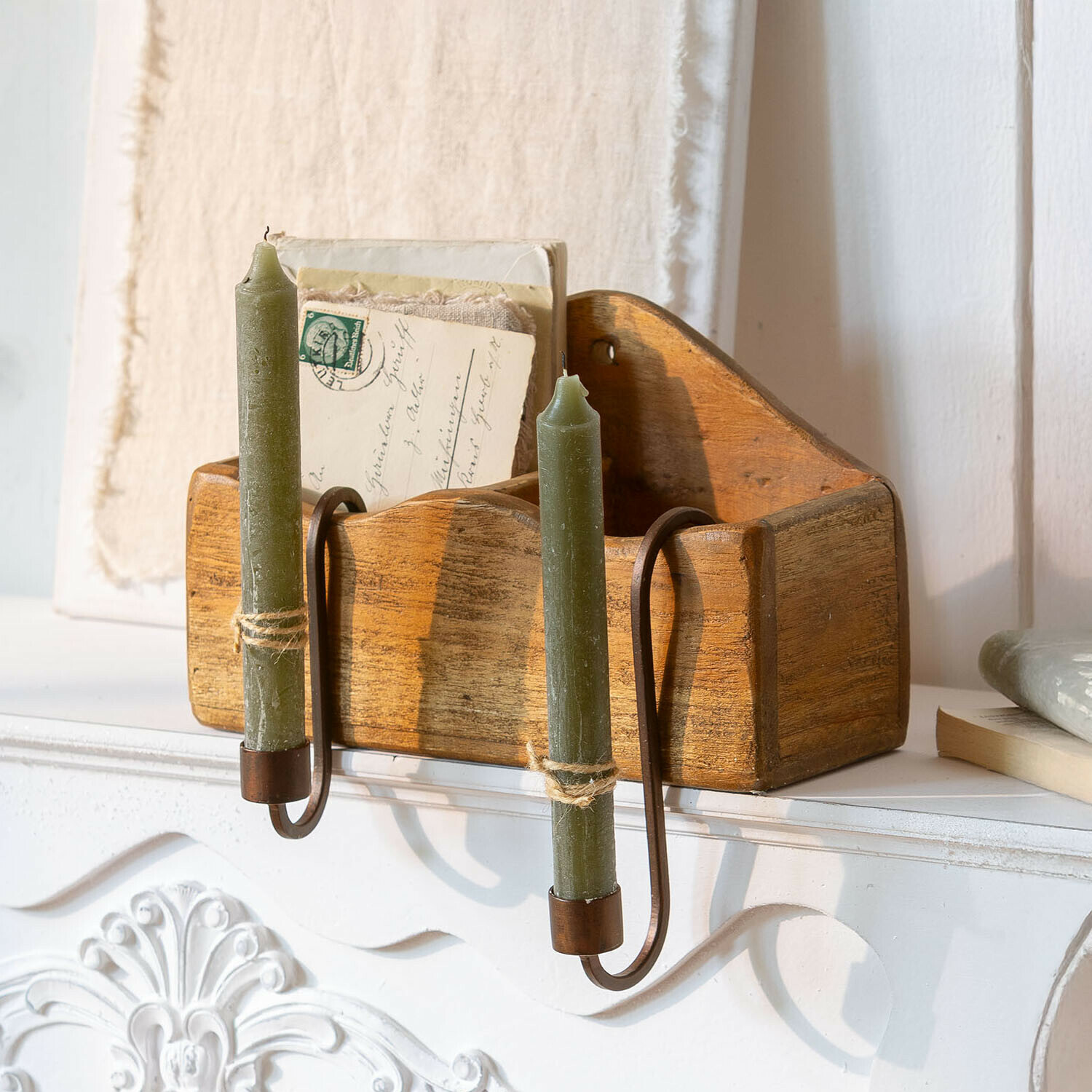 Lot de 2 bougeoirs Fioriva