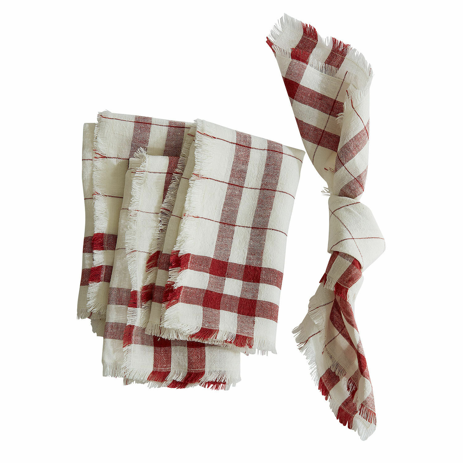Lot de 4 serviettes de table Zarella