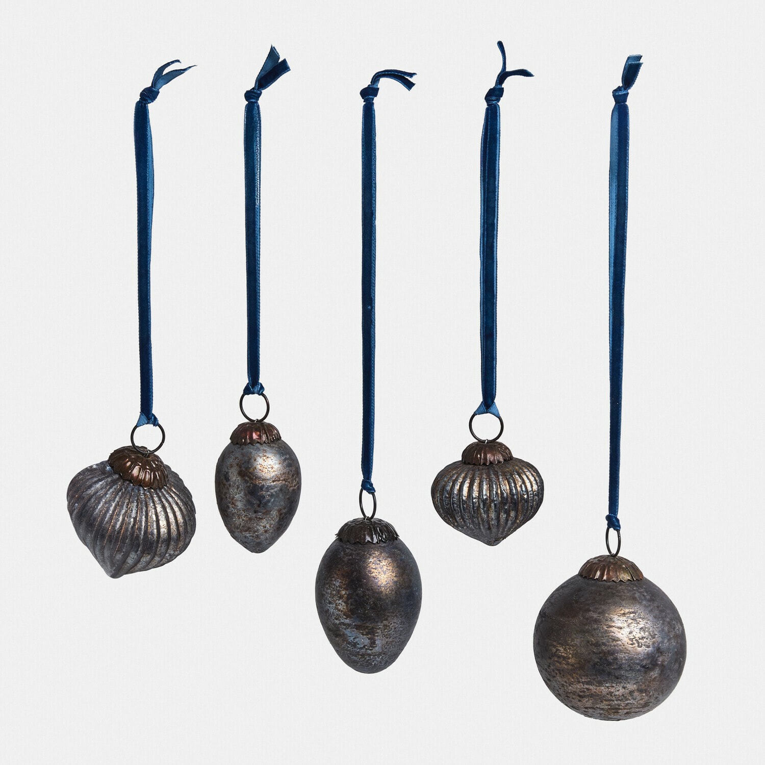Lot de 5 boules de Noël Corwynn