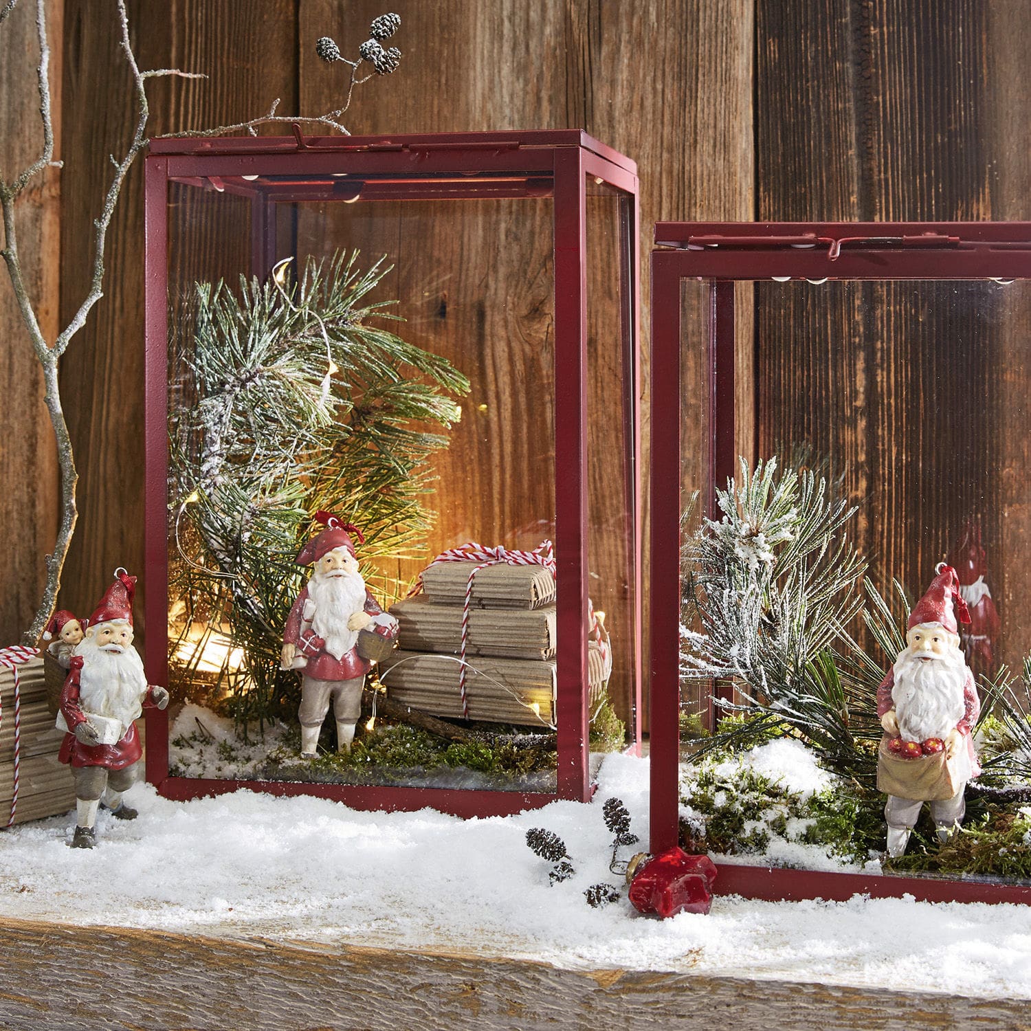 Lot de 3 décorations à suspendre Wichtel