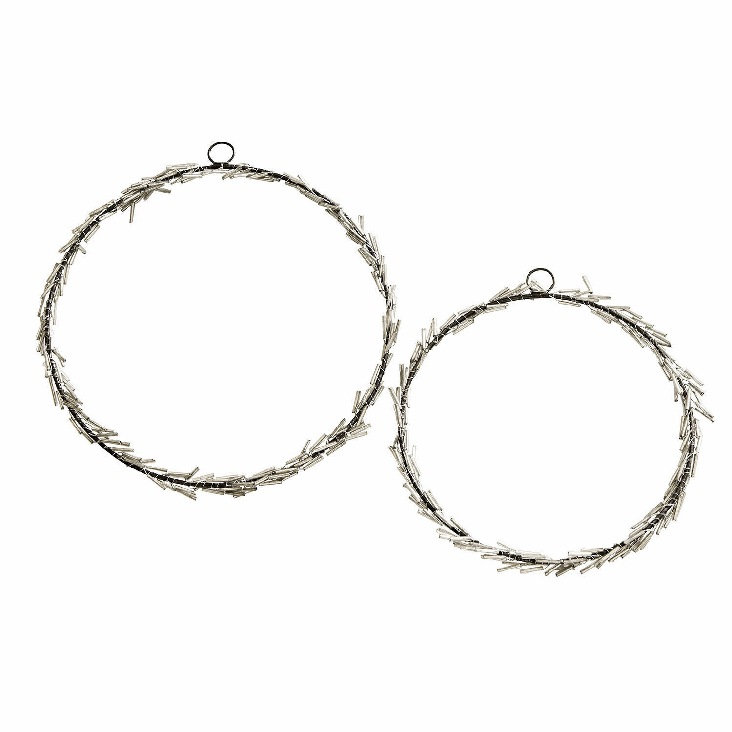 Lot de 2 couronnes Peaches
