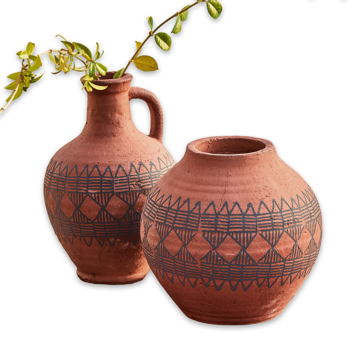 Lot de 2 vases Verna