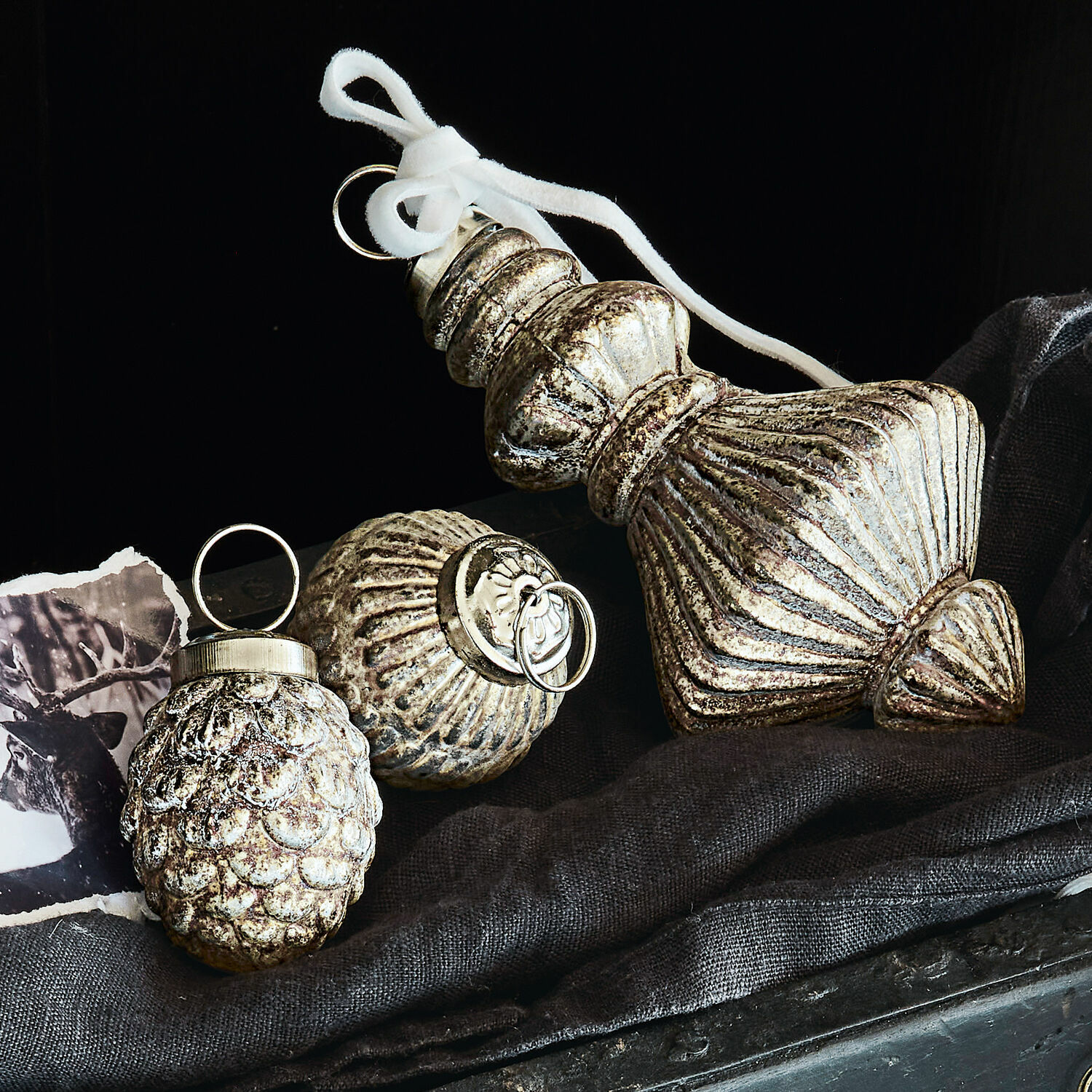 Lot de 6 décorations de Noël Ménoire